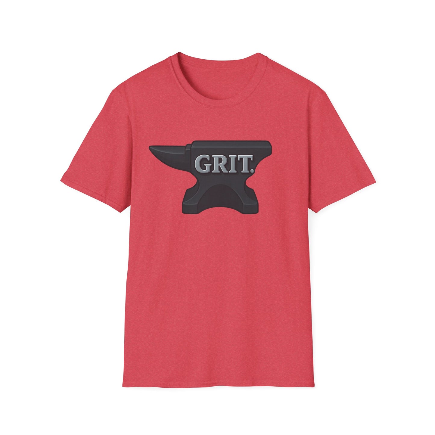 Grit Forge Athletics - Grit Anvil Softstyle Gym T-Shirt for Him or Her