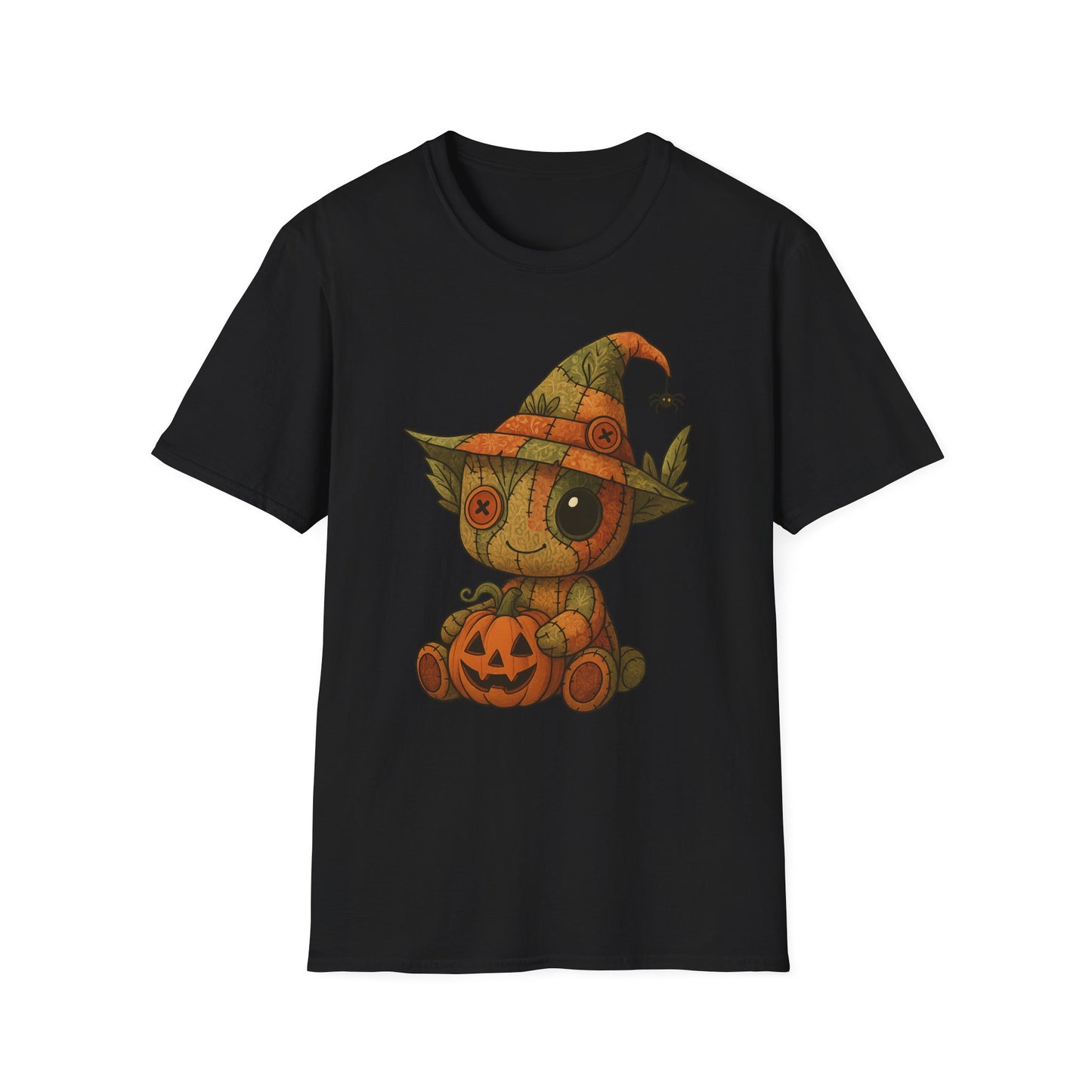 Baby Cartoon Superhero Patchwork Halloween Tee-Shirt