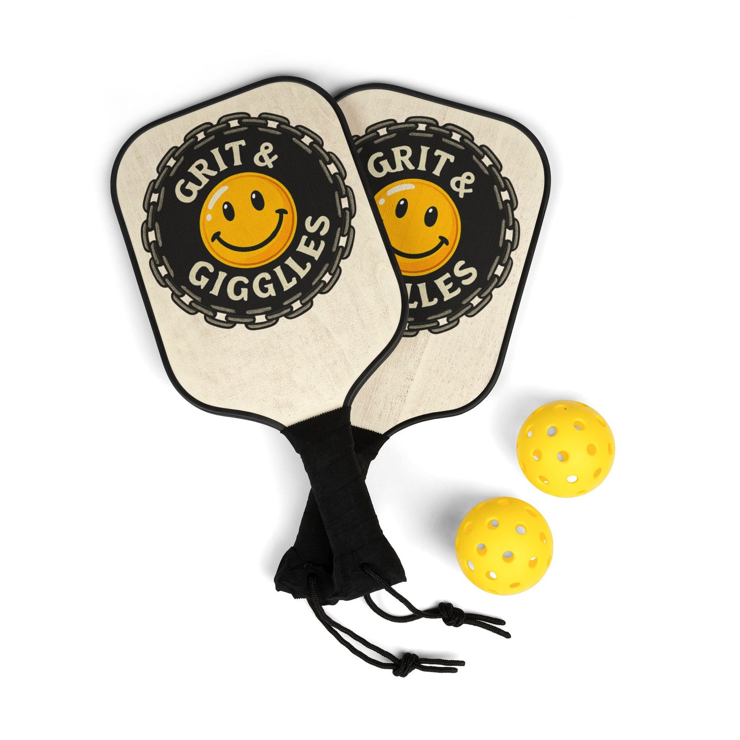 Pickleball Paddle Set - Fun Sport Gift, Funny Alien Theme, Indoor & Outdoor Play, Unique Gift for Pickleball Lovers