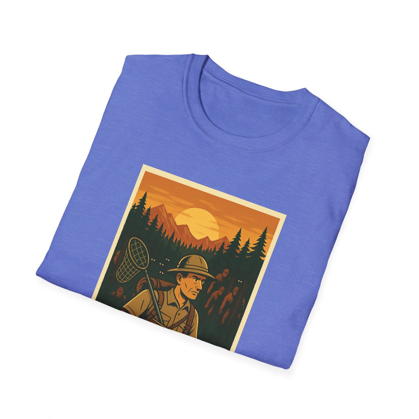 Bigfoot Hunter - "Not a Damn Trace of 'Em" Tee Shirt