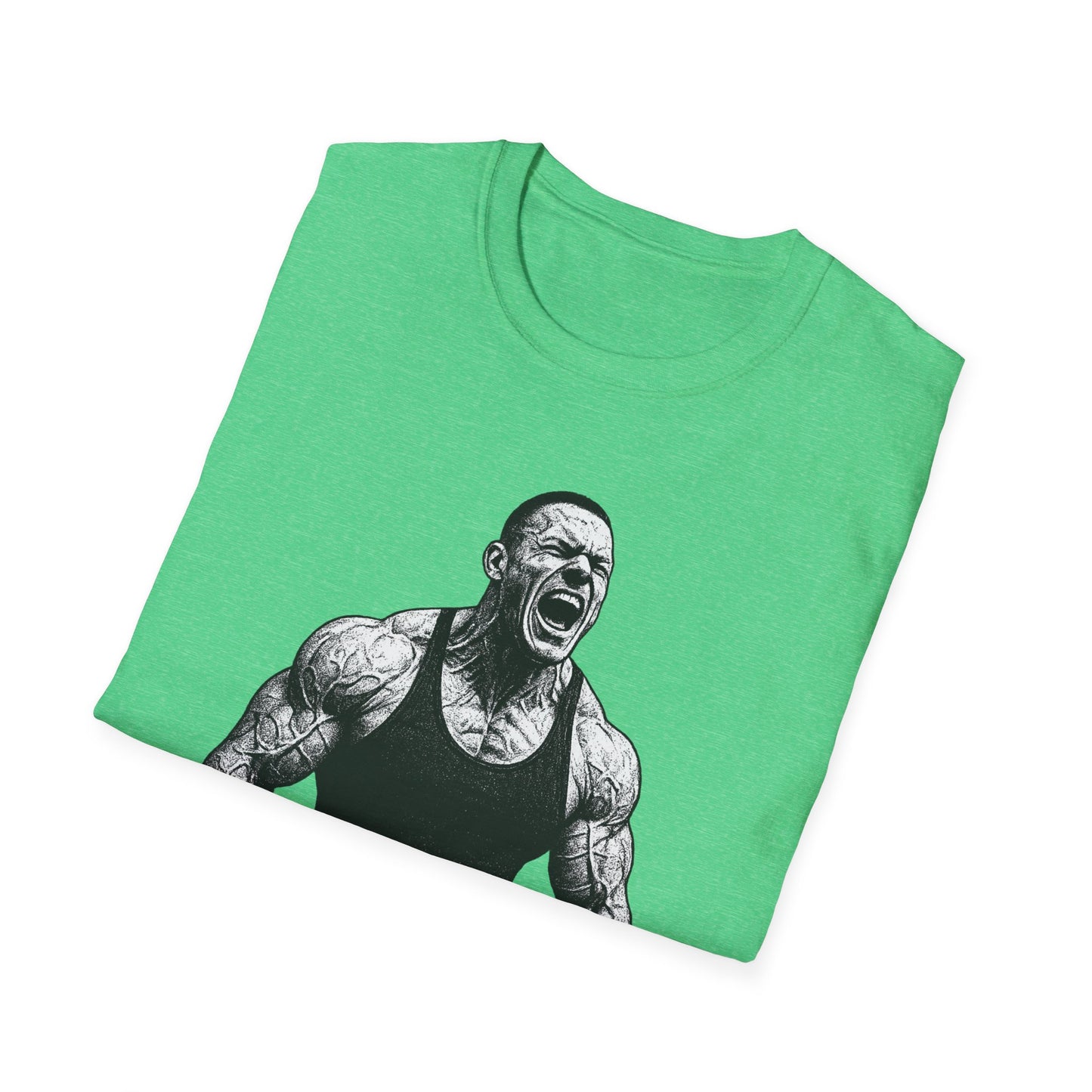 Grit Forge Athletics - "90% Gym, 10% Rage" Men's Bodybuilding Tee-Shirt