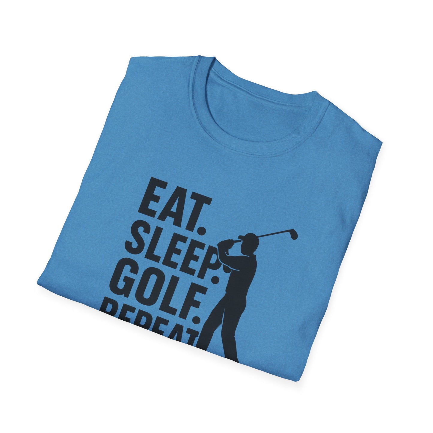 "Eat Sleep Golf Repeat" Golf Lover's T-Shirt