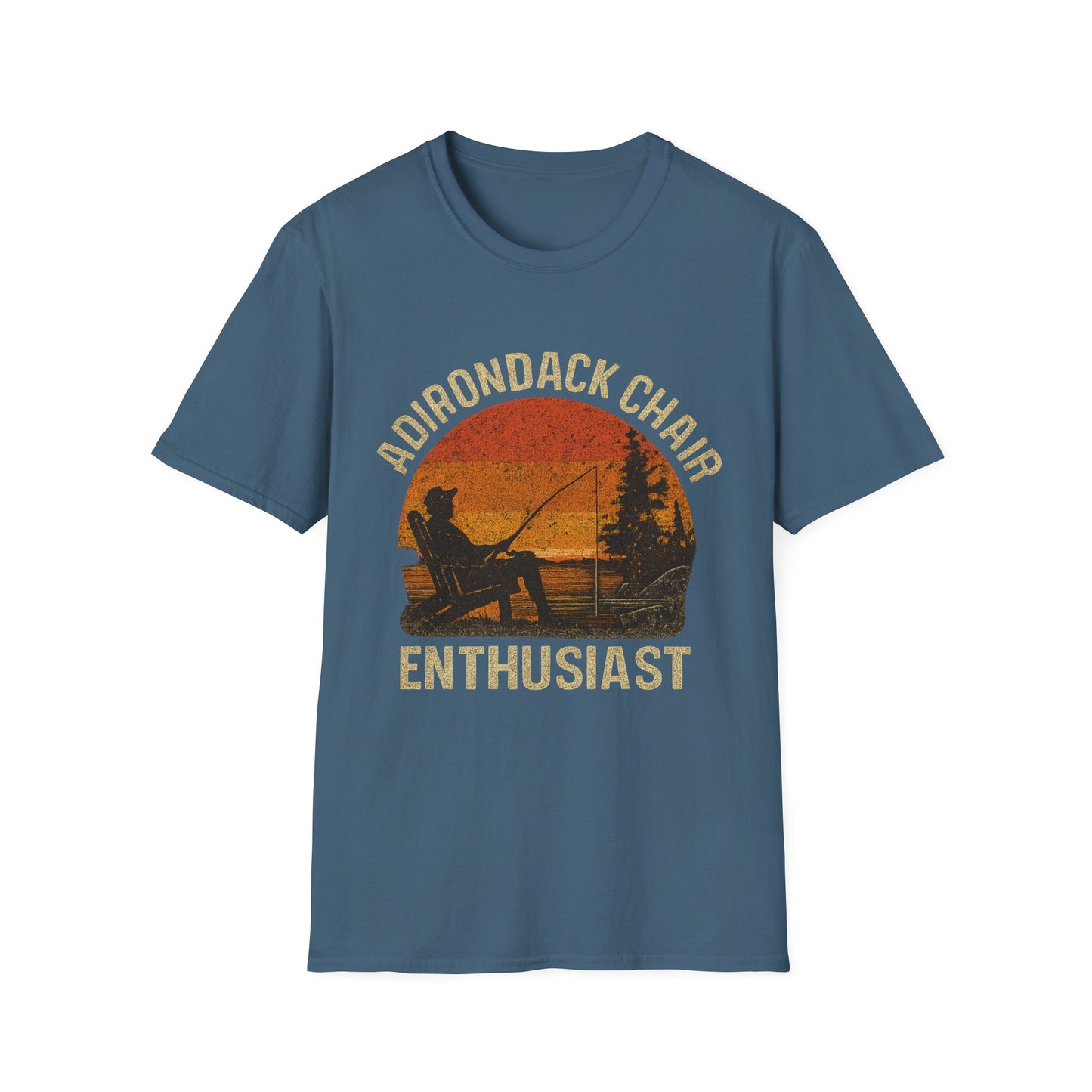 Adirondack Chair Enthusiast Graphic Tee-Shirt