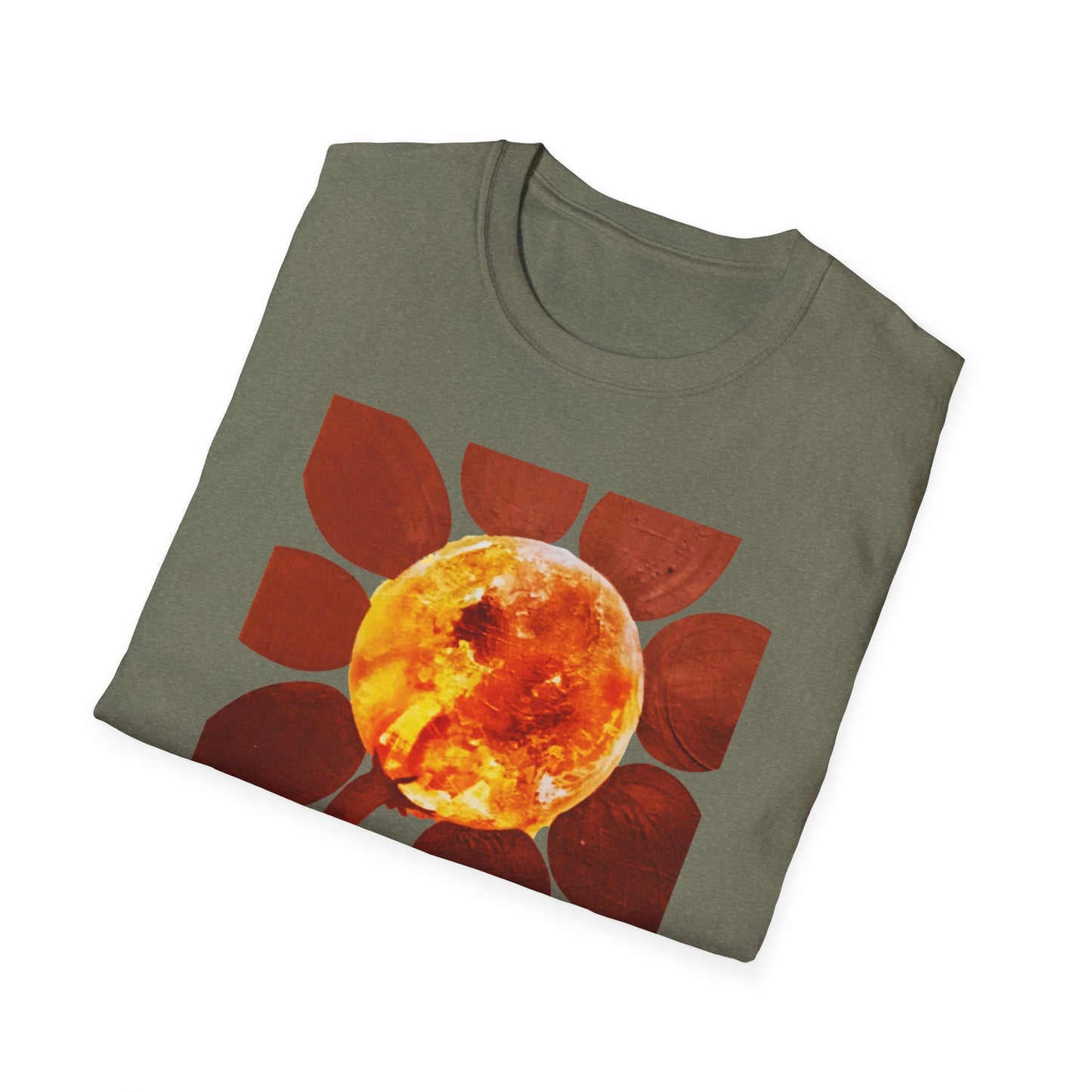 Sunflower-Inspired 1960s Authentic Artistry - "Sol, Cradle of Life"
