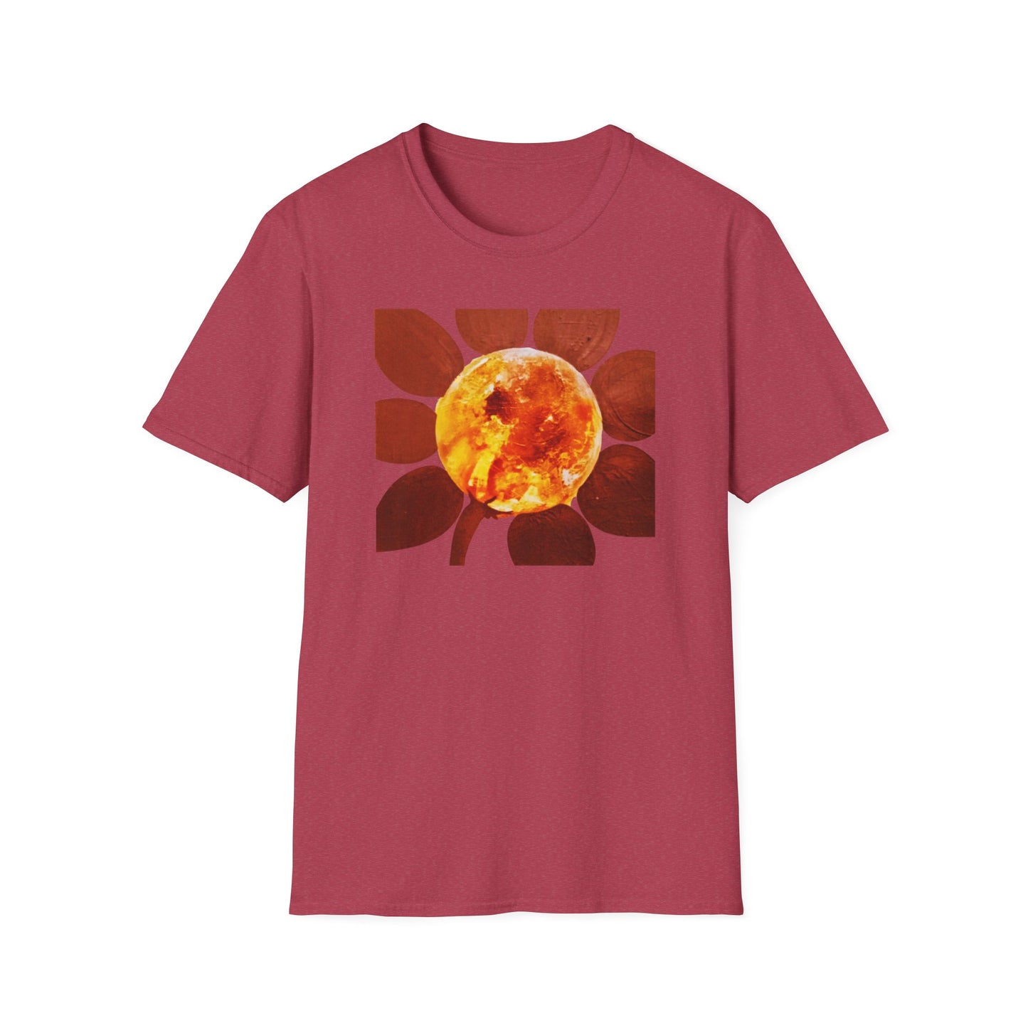 Sunflower-Inspired 1960s Authentic Artistry - "Sol, Cradle of Life"
