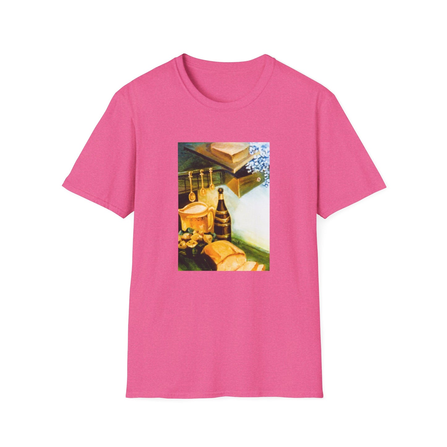 Authentic 1960s-Era Custom Artwork Tee- Shirt - "Baker's Folly"