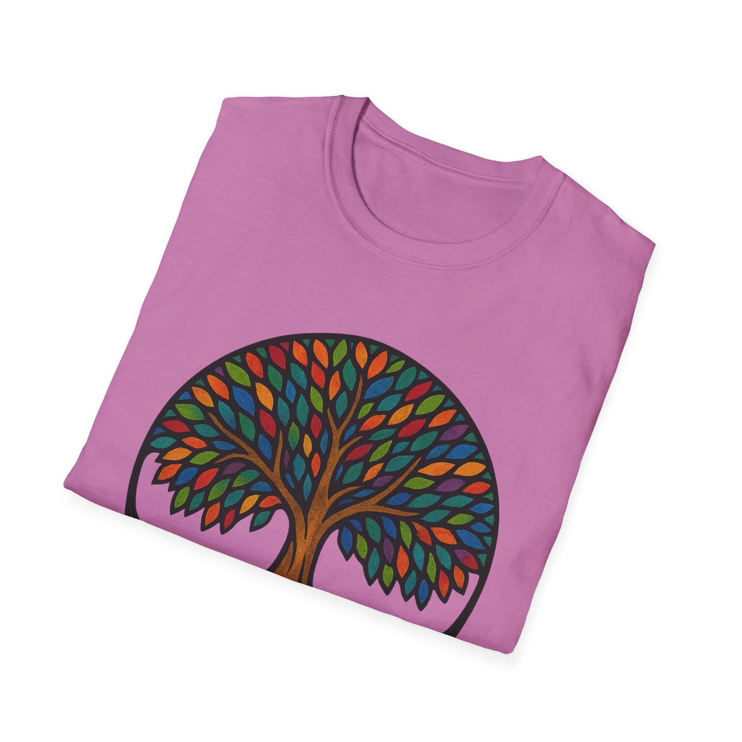 Yggdrasil, Tree of Life Softstyle Casual Tee-Shirt