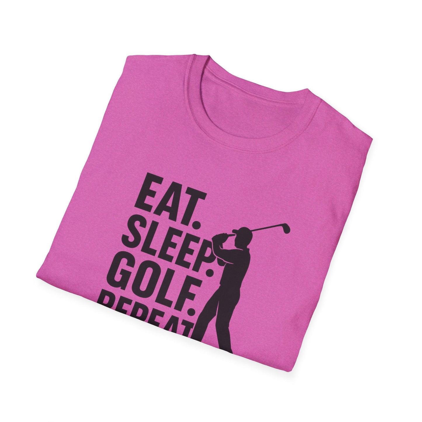 "Eat Sleep Golf Repeat" Golf Lover's T-Shirt