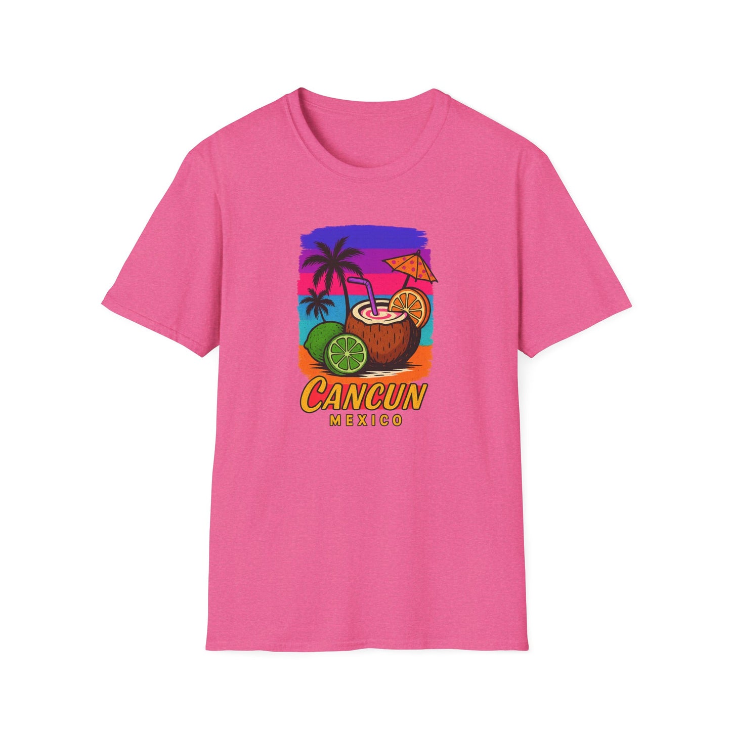 Tropical Cancun Happy Hour, Cocktails, Tropical Fun, Tee Shirt