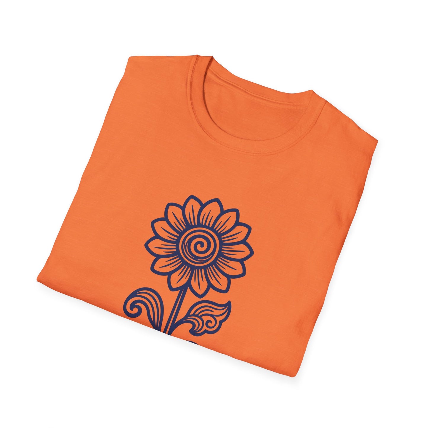 Flower Power Softstyle Casual T-Shirt
