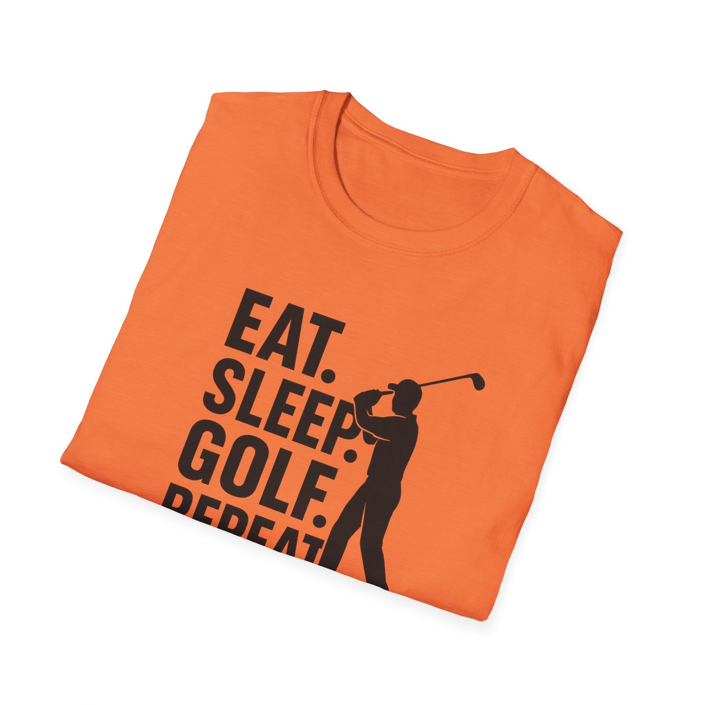 "Eat Sleep Golf Repeat" Golf Lover's T-Shirt