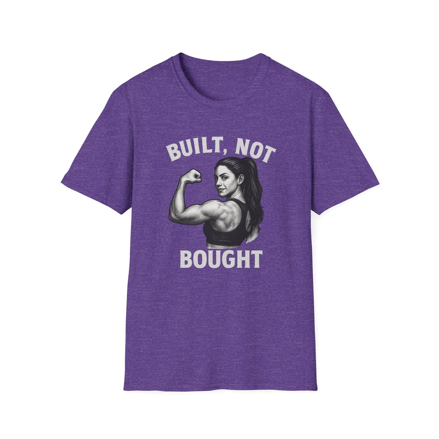 Grit Forge Athletics - "Built, Not Bought" Inspirational Women's T-Shirt