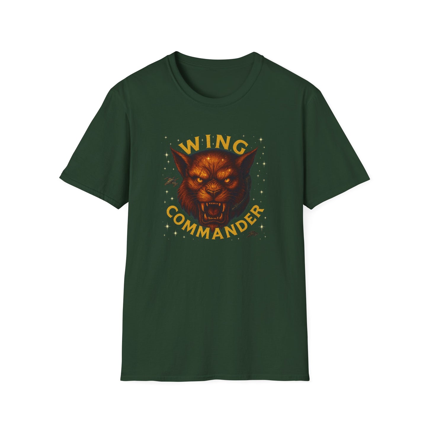 Wing Commander Graphic T-Shirt | Unisex Tee, Nerdy Gift, Gaming Apparel, Casual Wear, Fan Merchandise