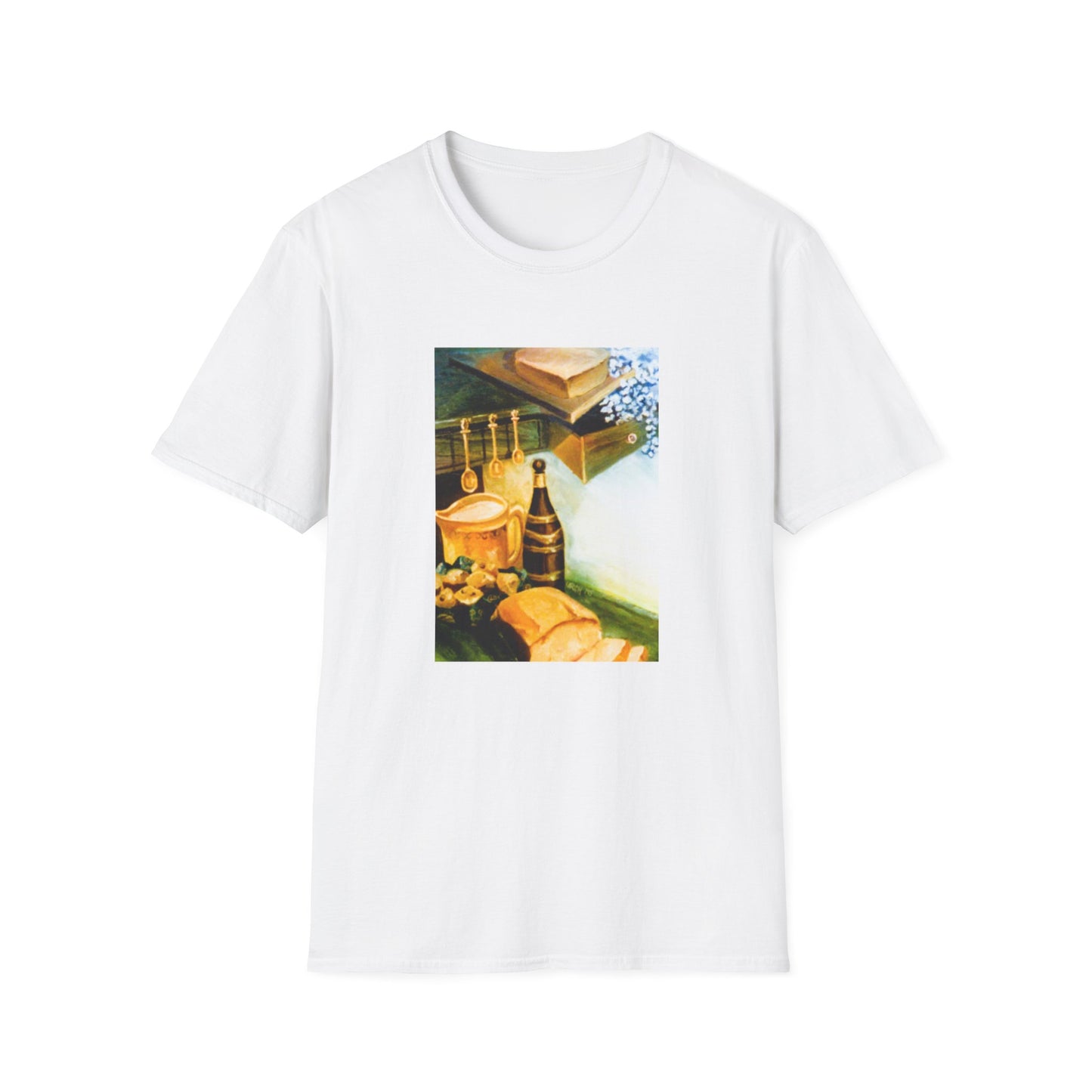 Authentic 1960s-Era Custom Artwork Tee- Shirt - "Baker's Folly"