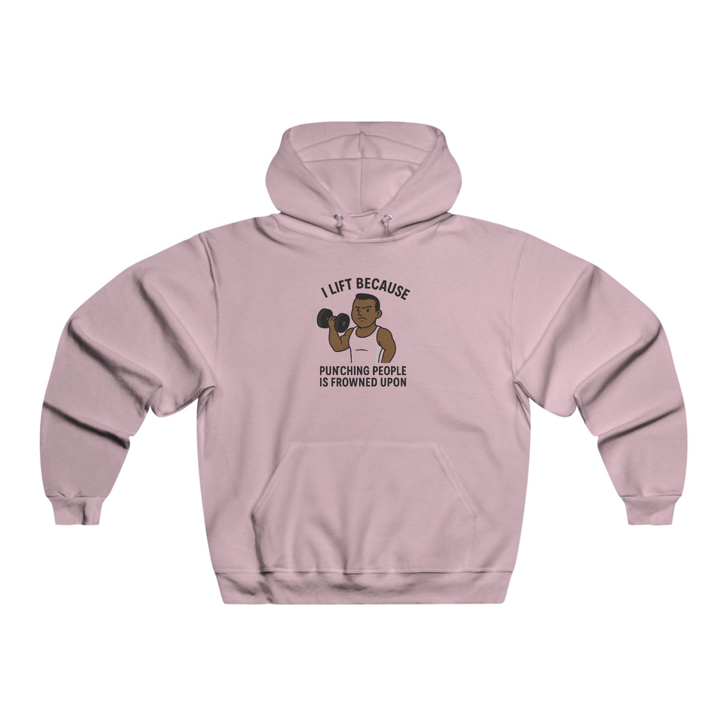 Grit Forge Athletics - "I Lift Because Pinching People is Frowned Upon" Men's Hoodie