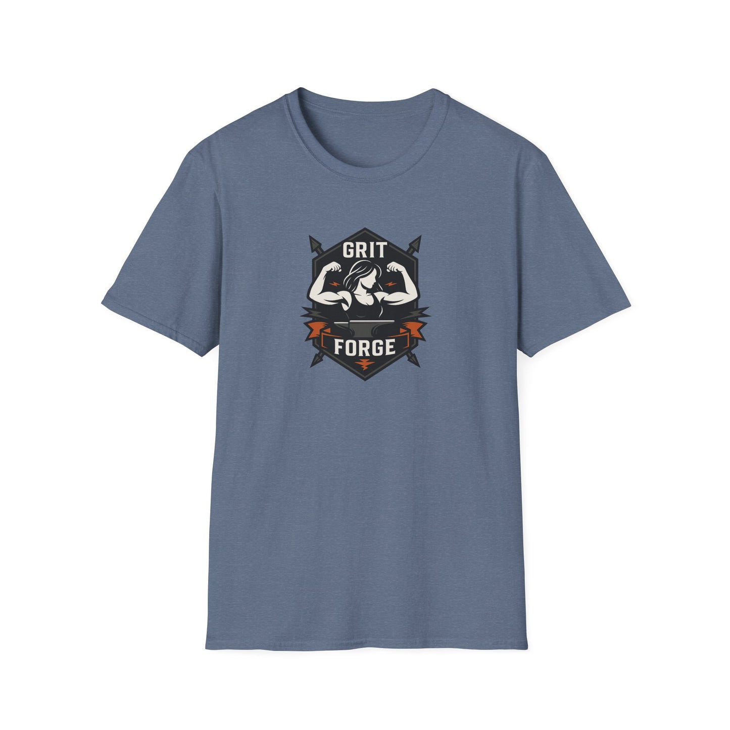 Grit Forge Athletics - Softstyle Female Motivational Workout Tee