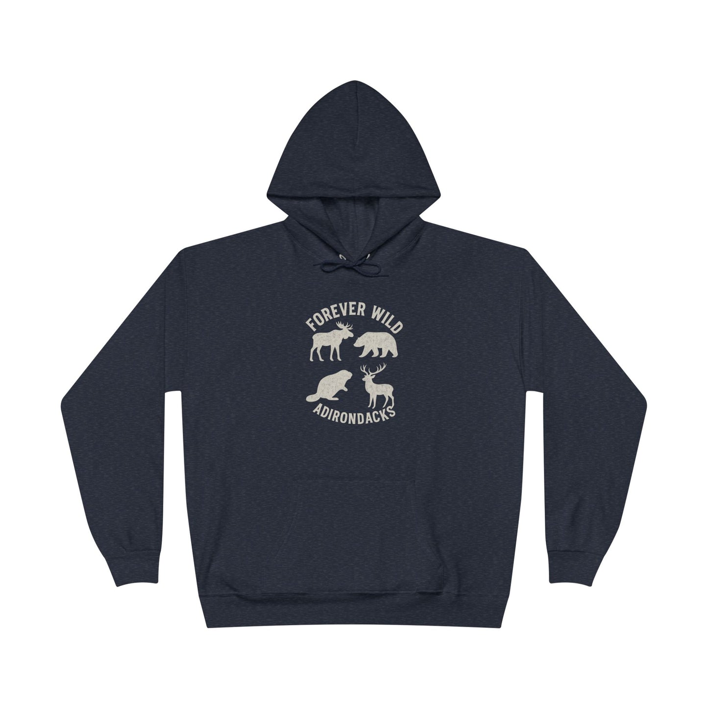 Cozy Adirondack Hoodie - "Forever Wild"
