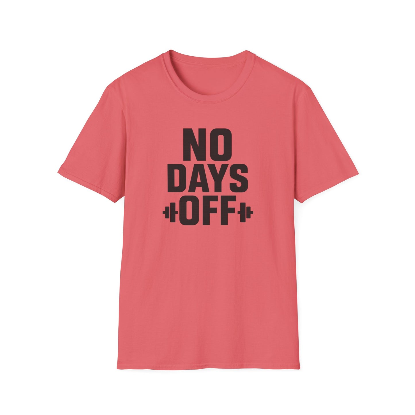 Grit Forge Athletics - "No Days Off" Motivational Fitness T-Shirt