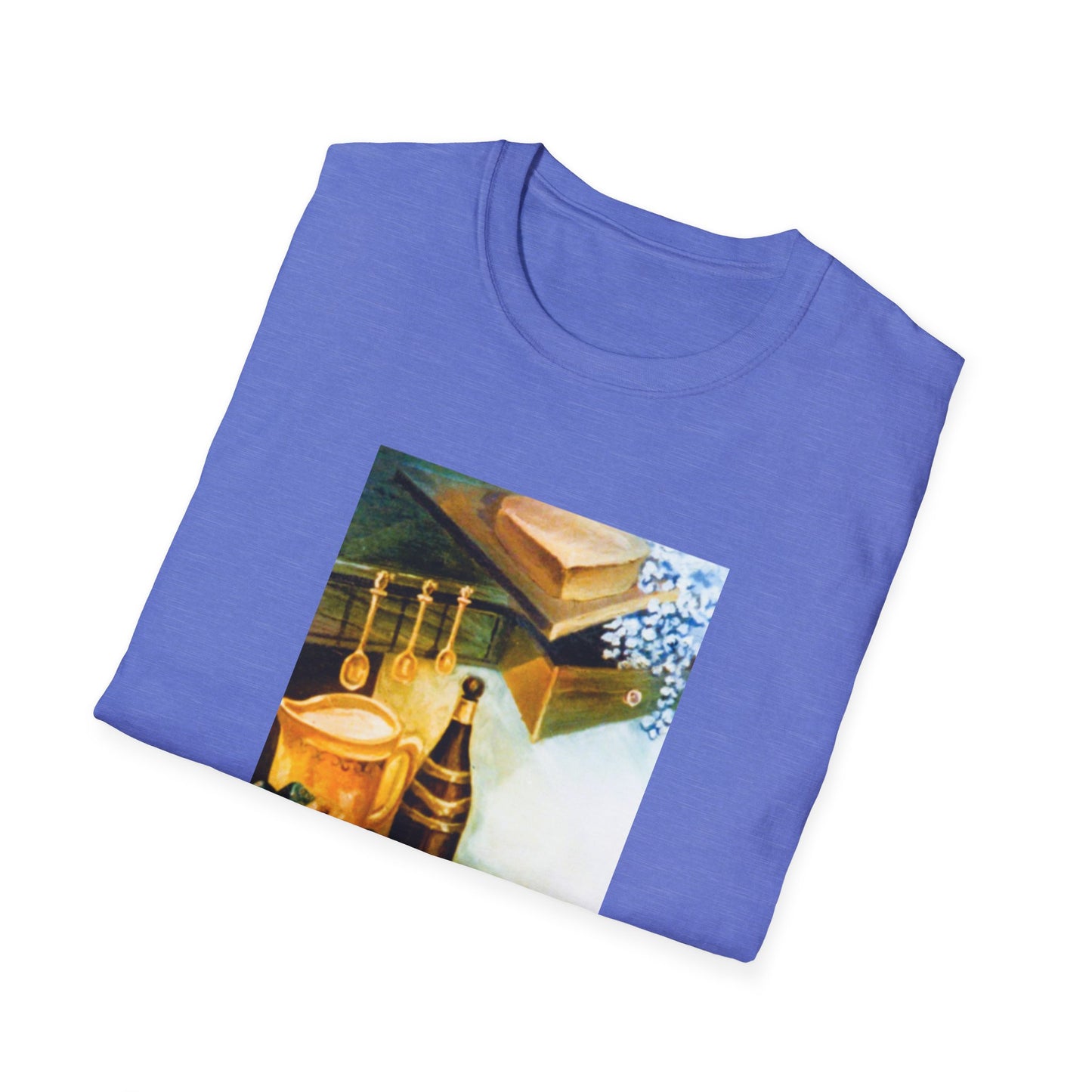 Authentic 1960s-Era Custom Artwork Tee- Shirt - "Baker's Folly"