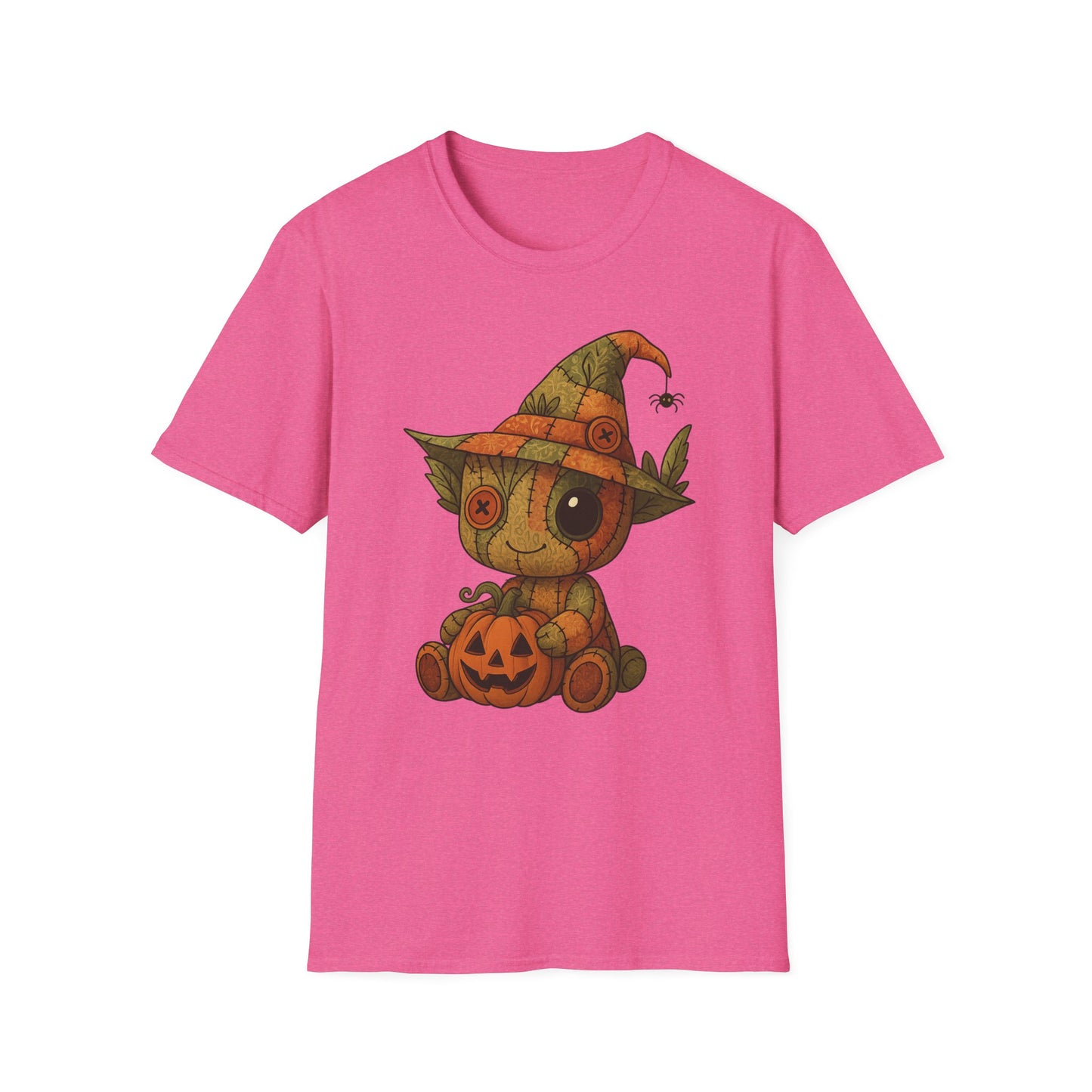 Baby Cartoon Superhero Patchwork Halloween Tee-Shirt