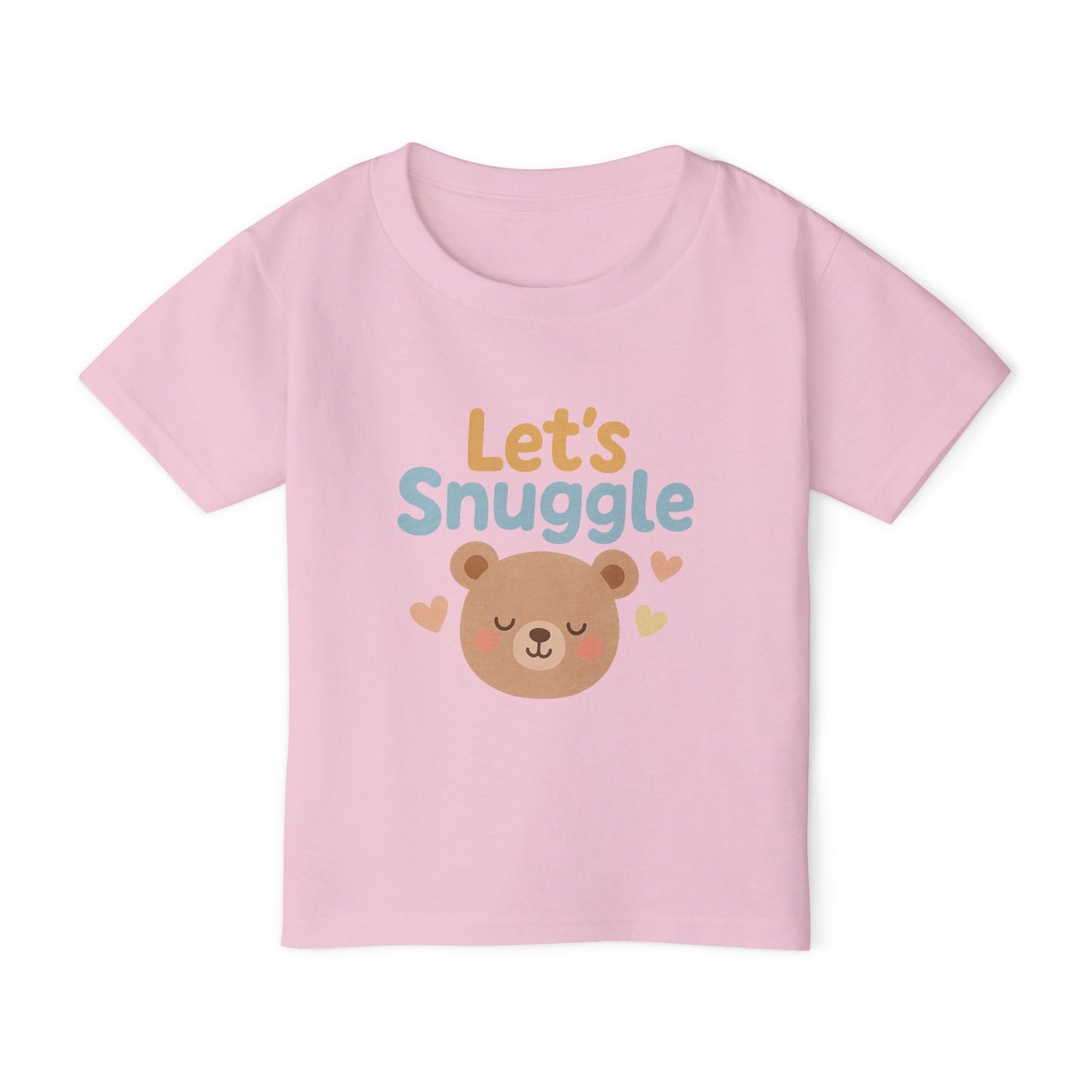 TODDLER's Cute "Let's Snuggle" Cozy Tee-Shirt