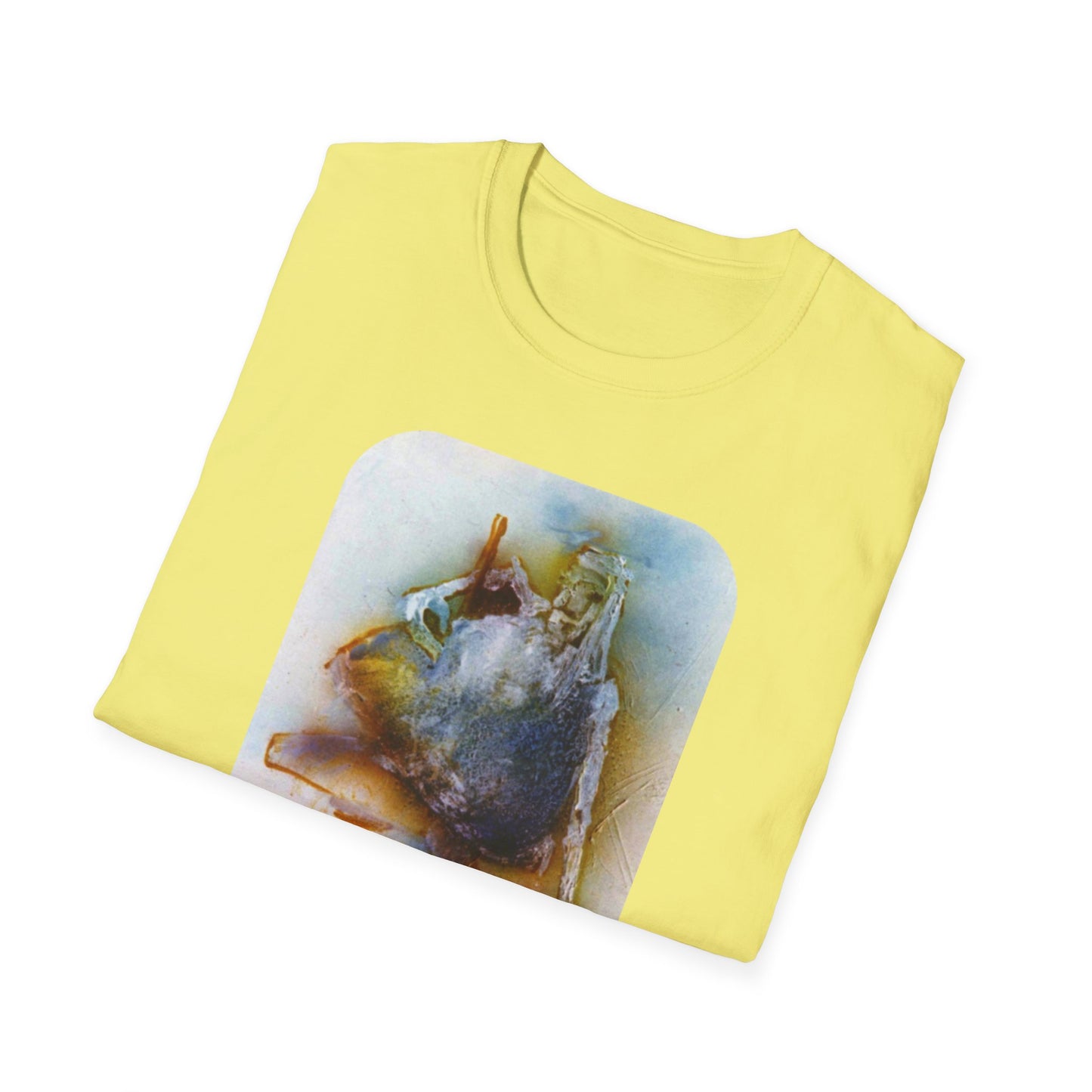 Creative 1960s Impressionistic Artwork Tee - "Sideshow"