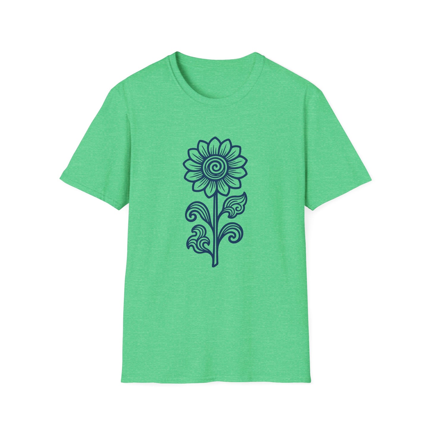 Flower Power Softstyle Casual T-Shirt