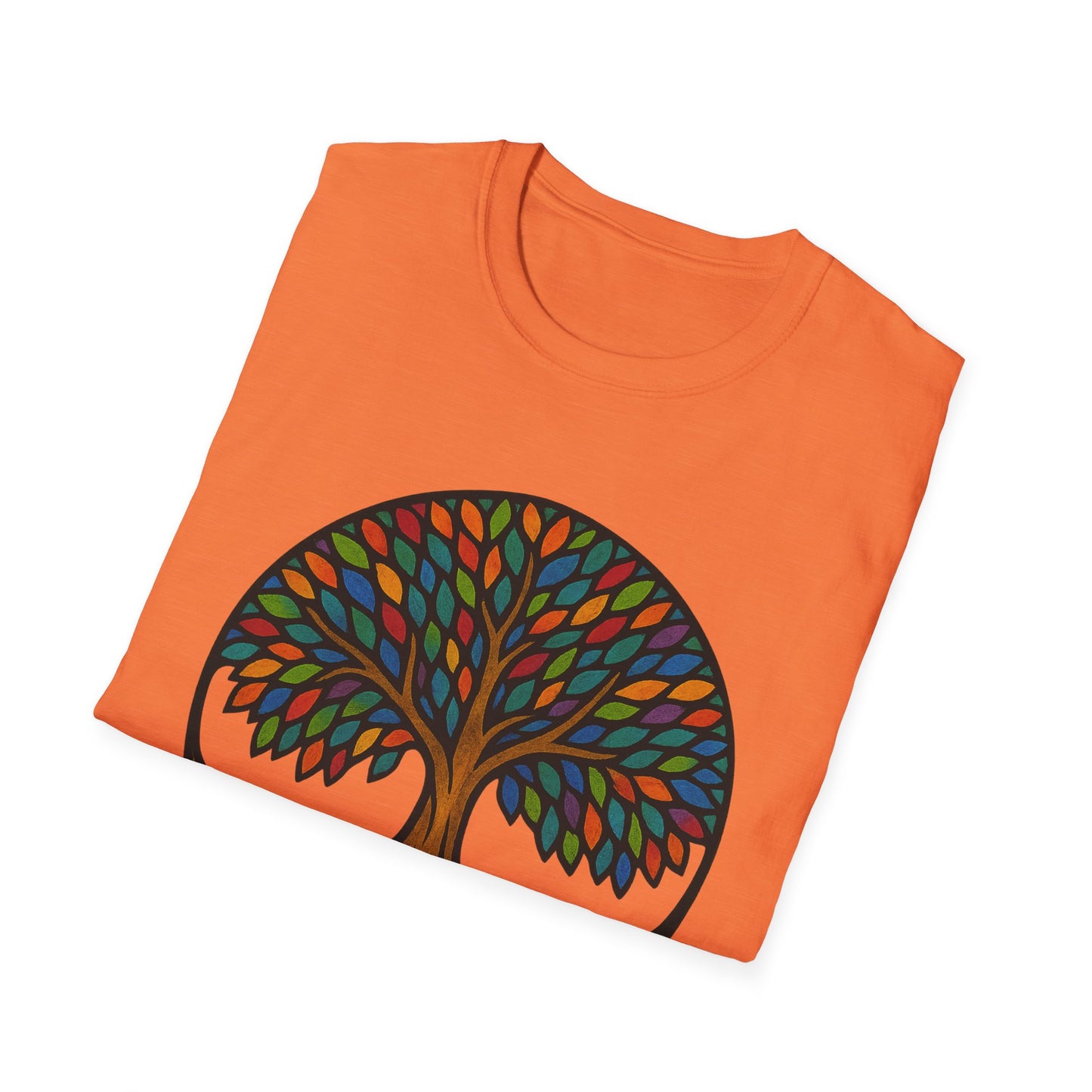 Yggdrasil, Tree of Life Softstyle Casual Tee-Shirt