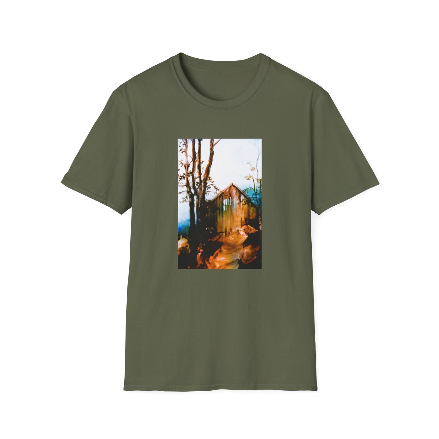 Retro 1960s-Era Authentic Art Tee-Shirt - "Sublime Seclusion"