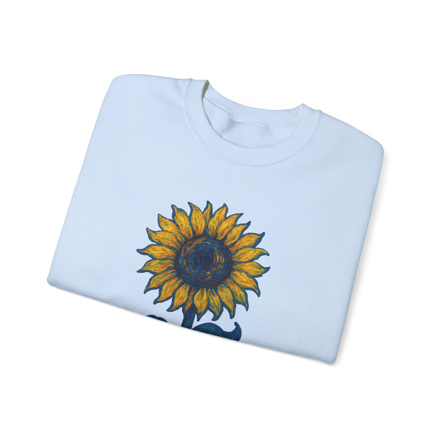 Sunflower Crewneck Cozy Sweatshirt for Her