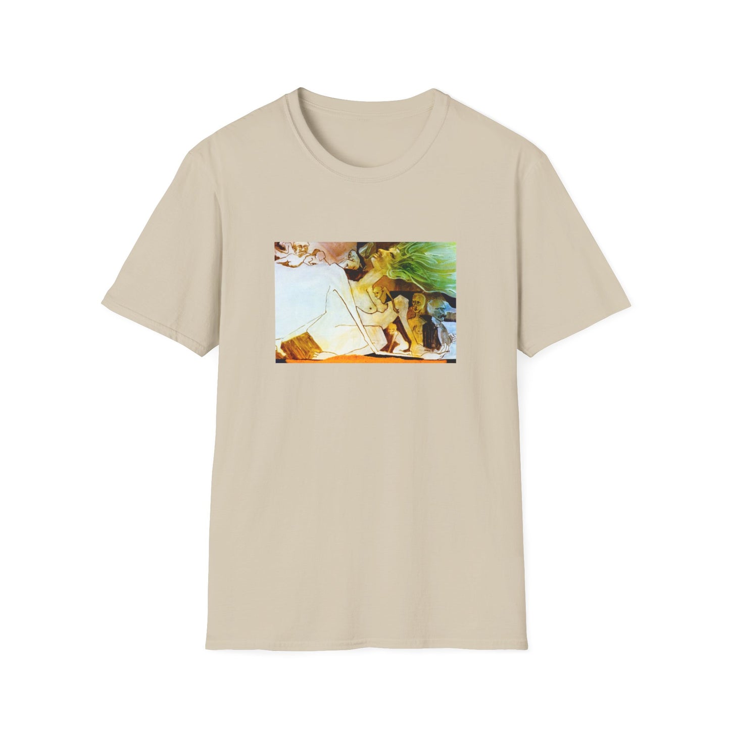 Authentic 1960s-Style Artwork Tee-Shirt - "Hedonism"