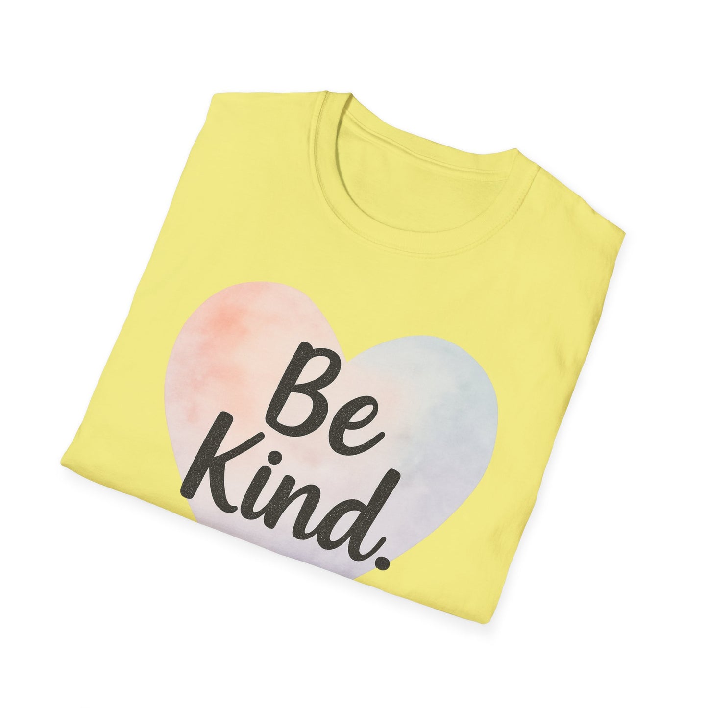 "Be Kind" Softstyle Casual Inspirational Tee-Shirt