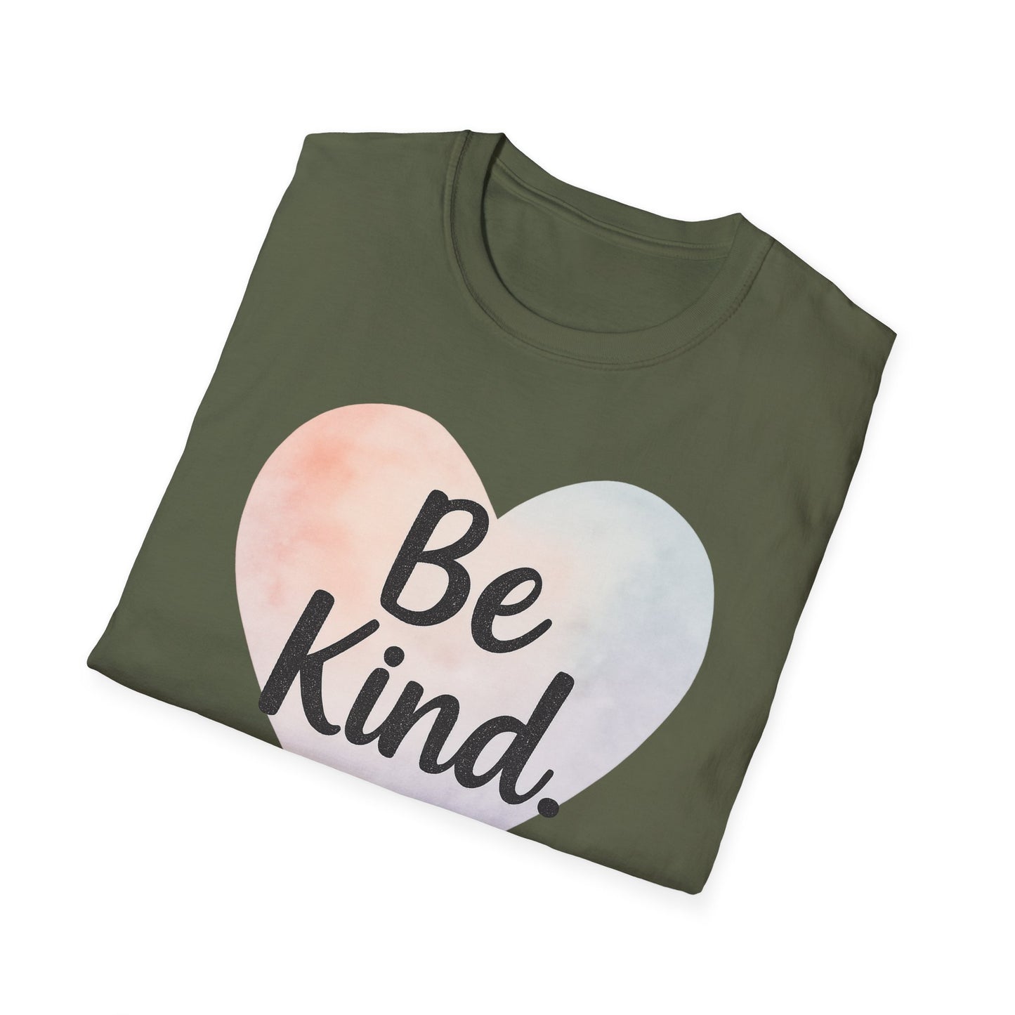 "Be Kind" Softstyle Casual Inspirational Tee-Shirt
