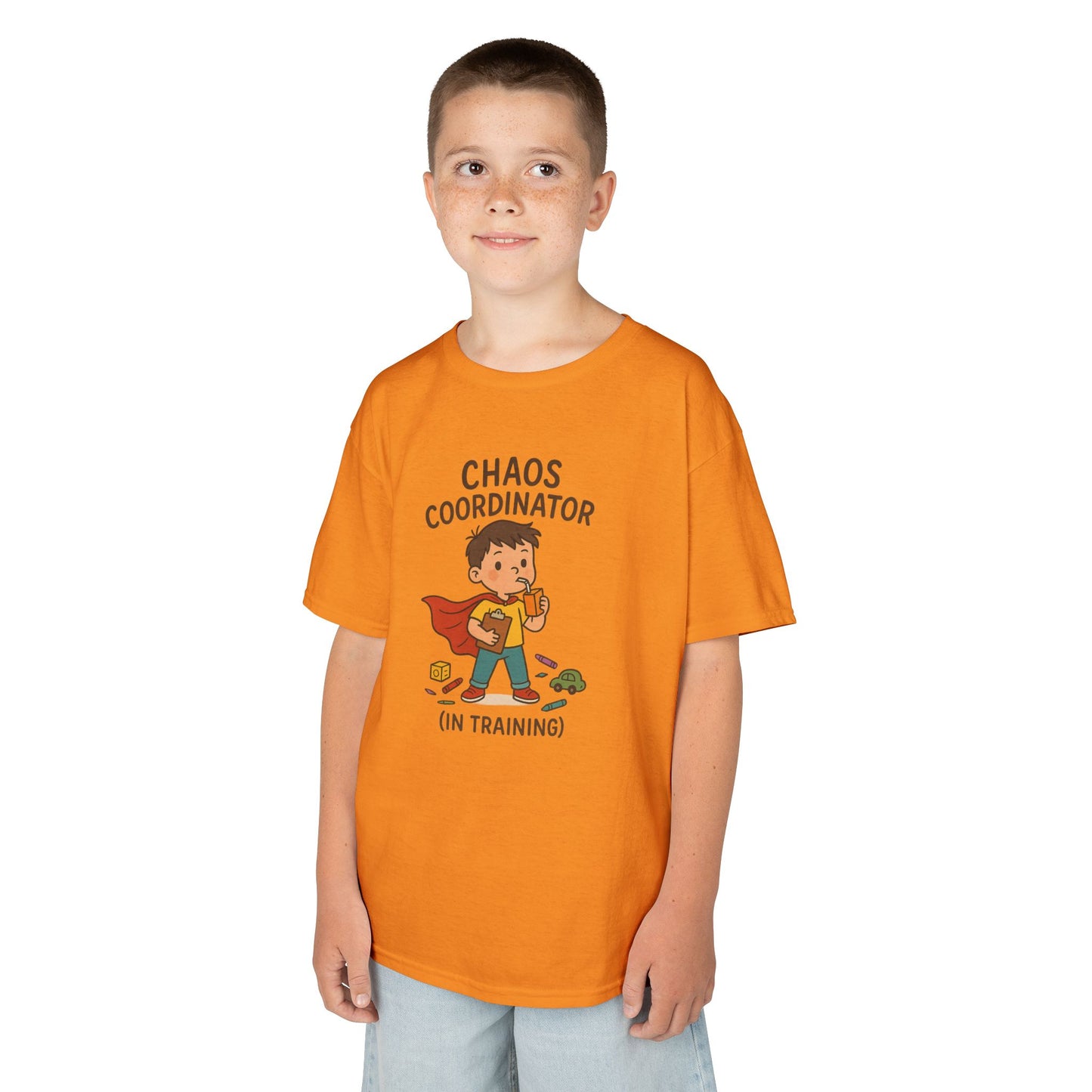 KIDS' "Chaos Coordinator" Funny T-Shirt for Boys