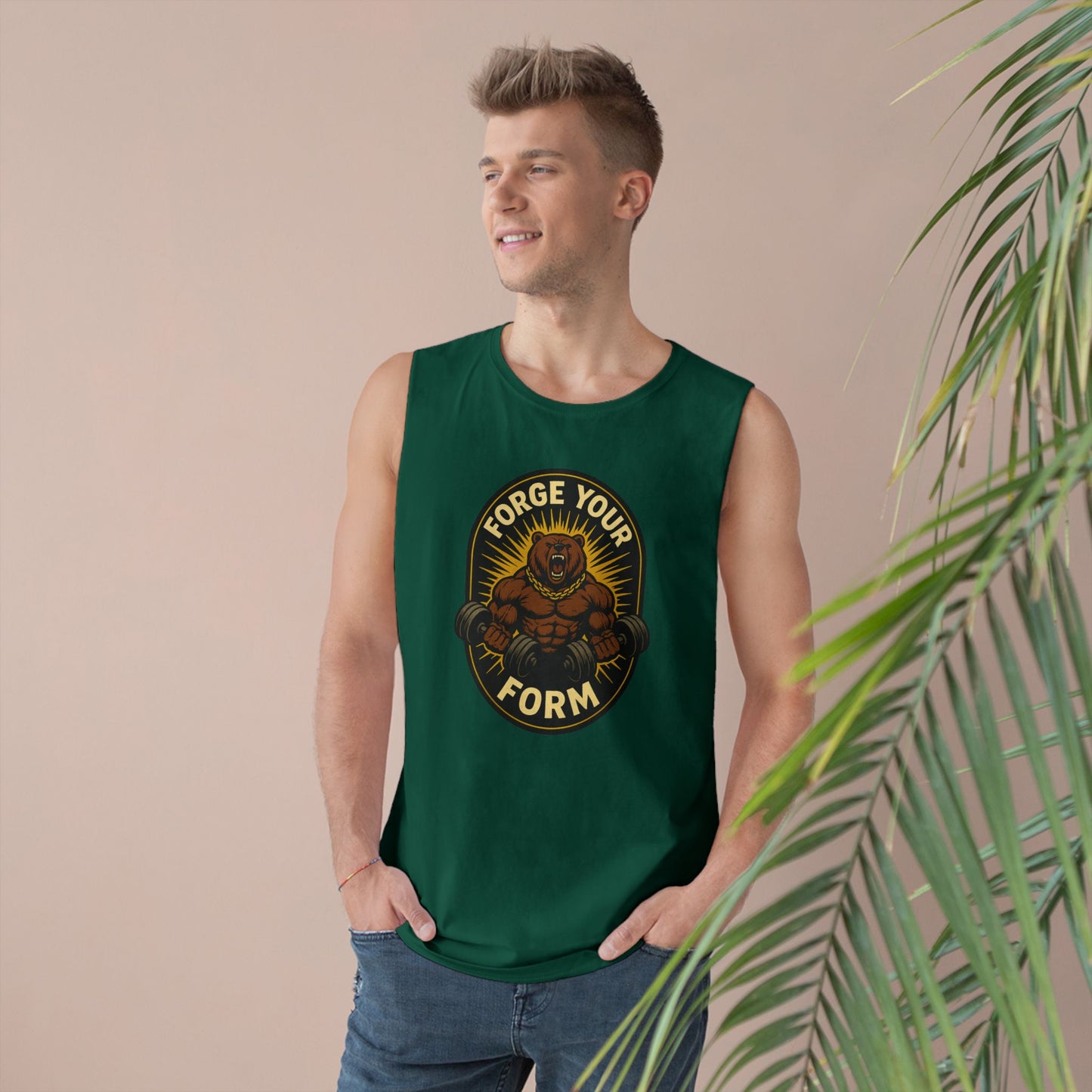Grit Forge Athletics - "Forge Your Form" Weightlifting Tank Top