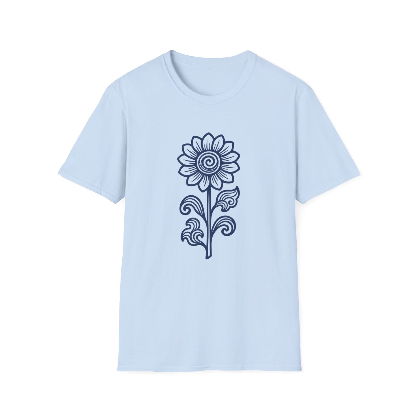 Flower Power Softstyle Casual T-Shirt