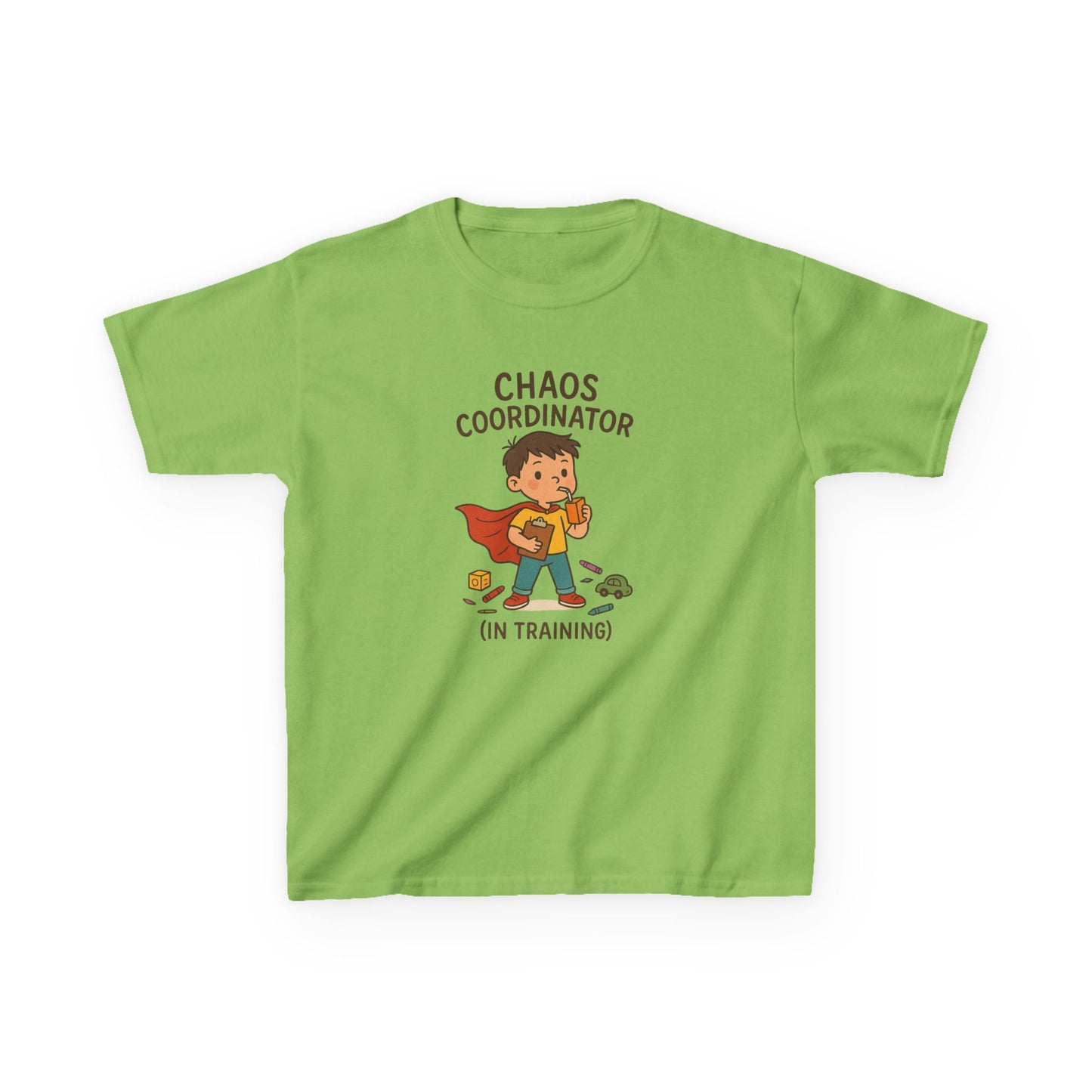 KIDS' "Chaos Coordinator" Funny T-Shirt for Boys