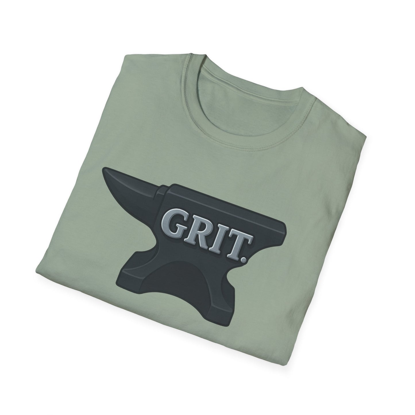 Grit Forge Athletics - Grit Anvil Softstyle Gym T-Shirt for Him or Her