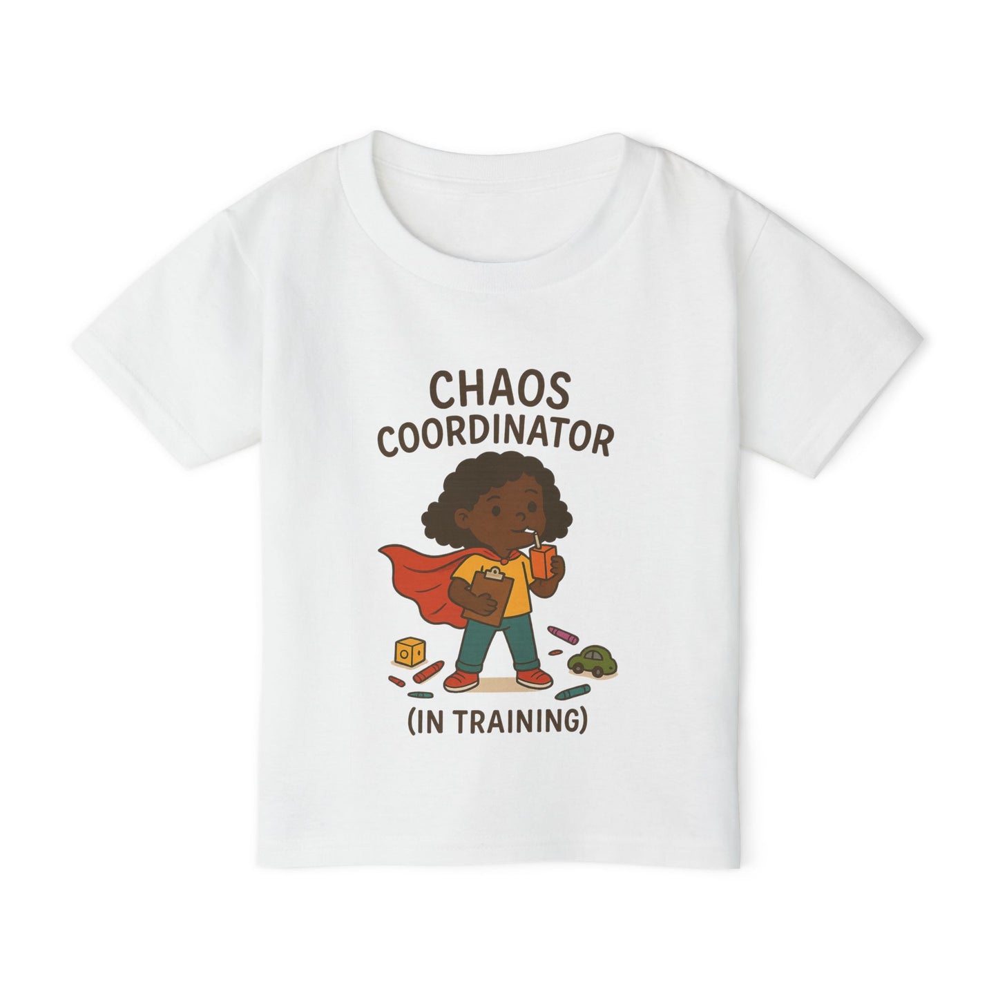 TODDLERS' "Chaos Coordinator" Funny T-Shirt for Girls