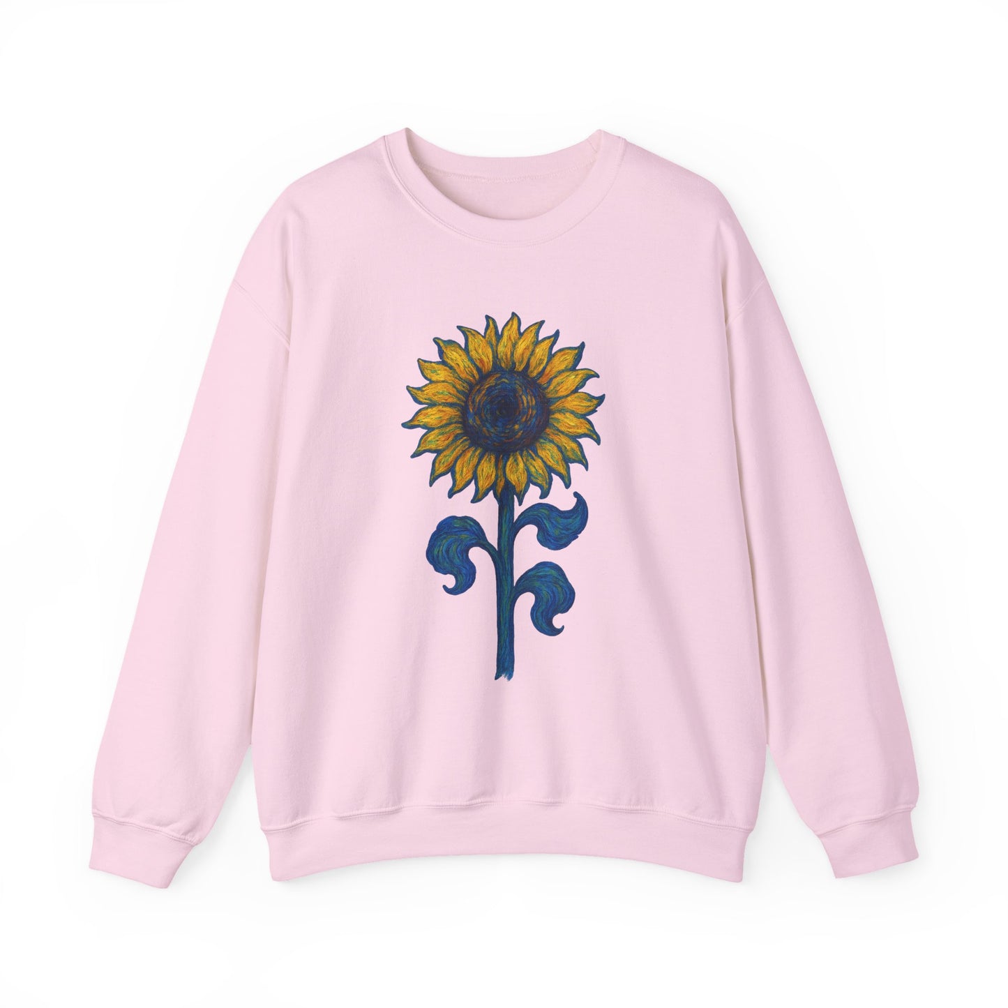 Sunflower Crewneck Cozy Sweatshirt for Her