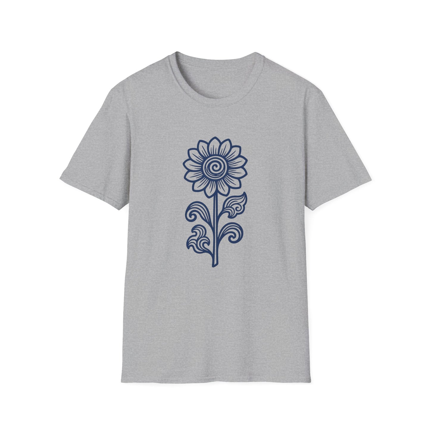 Flower Power Softstyle Casual T-Shirt