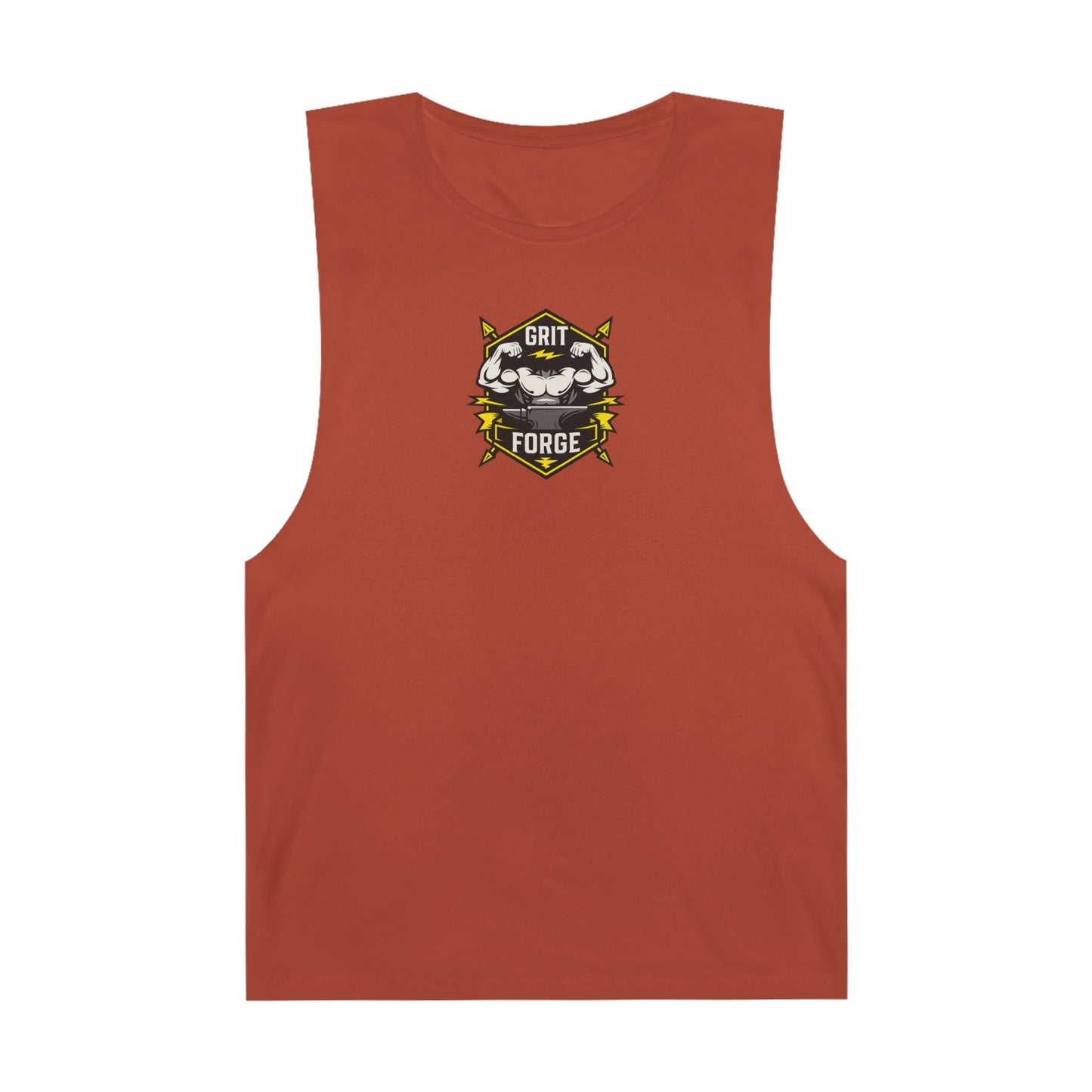 Grit Forge Athletics- "Forge Your Form" Motivational Gym Tank Top