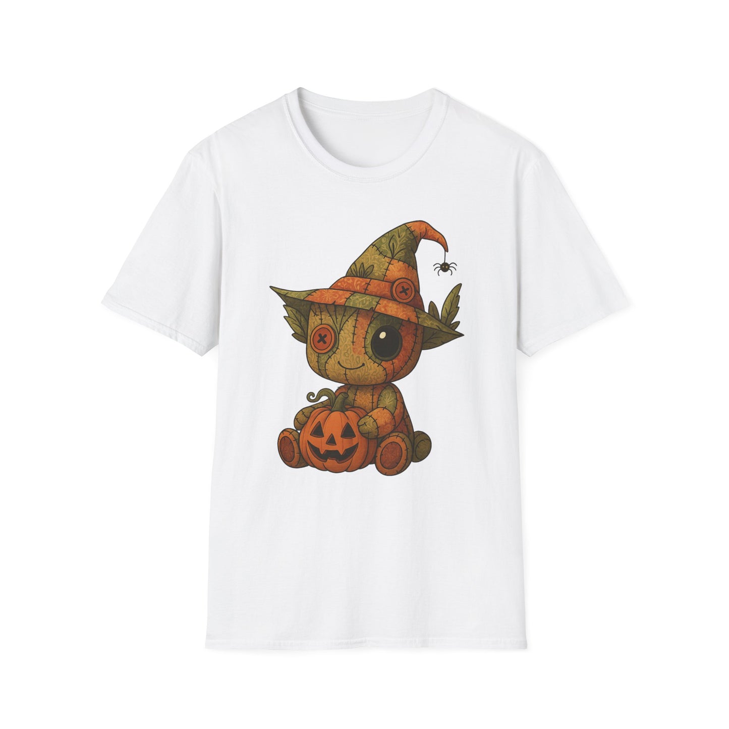 Baby Cartoon Superhero Patchwork Halloween Tee-Shirt
