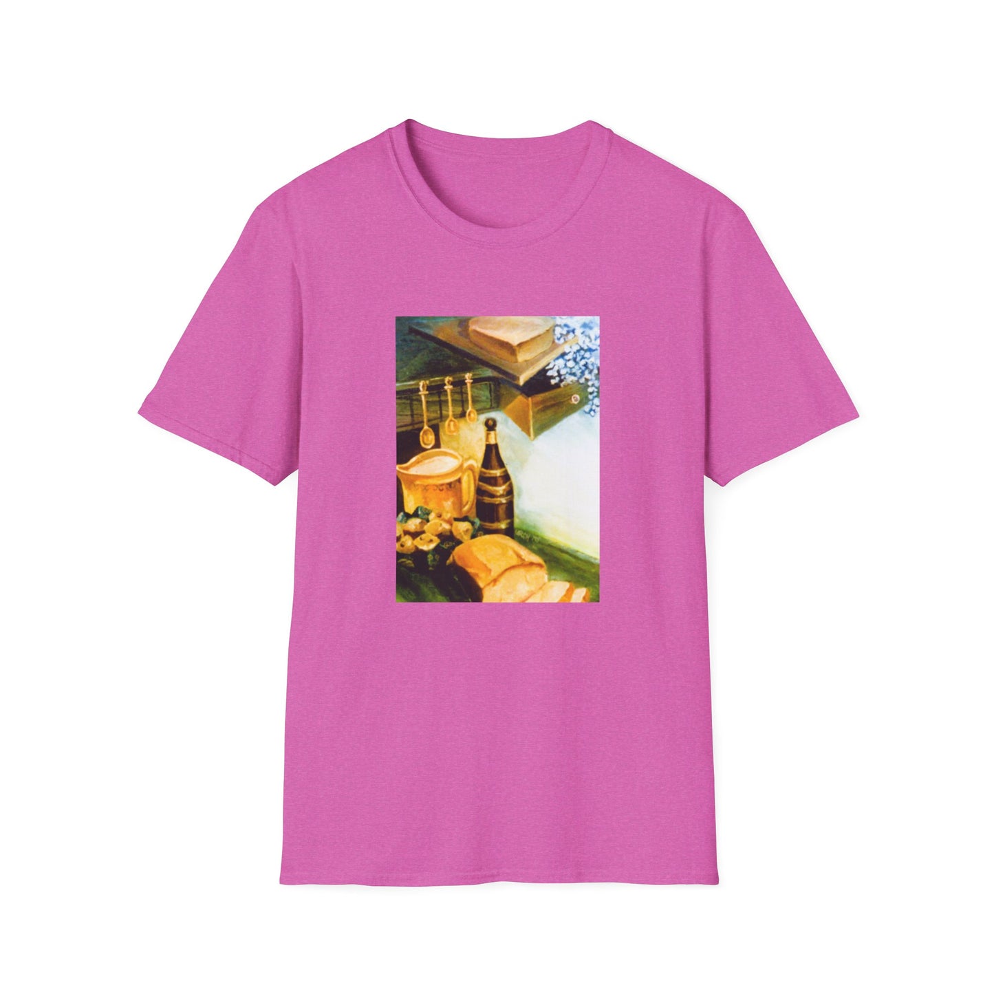 Authentic 1960s-Era Custom Artwork Tee- Shirt - "Baker's Folly"