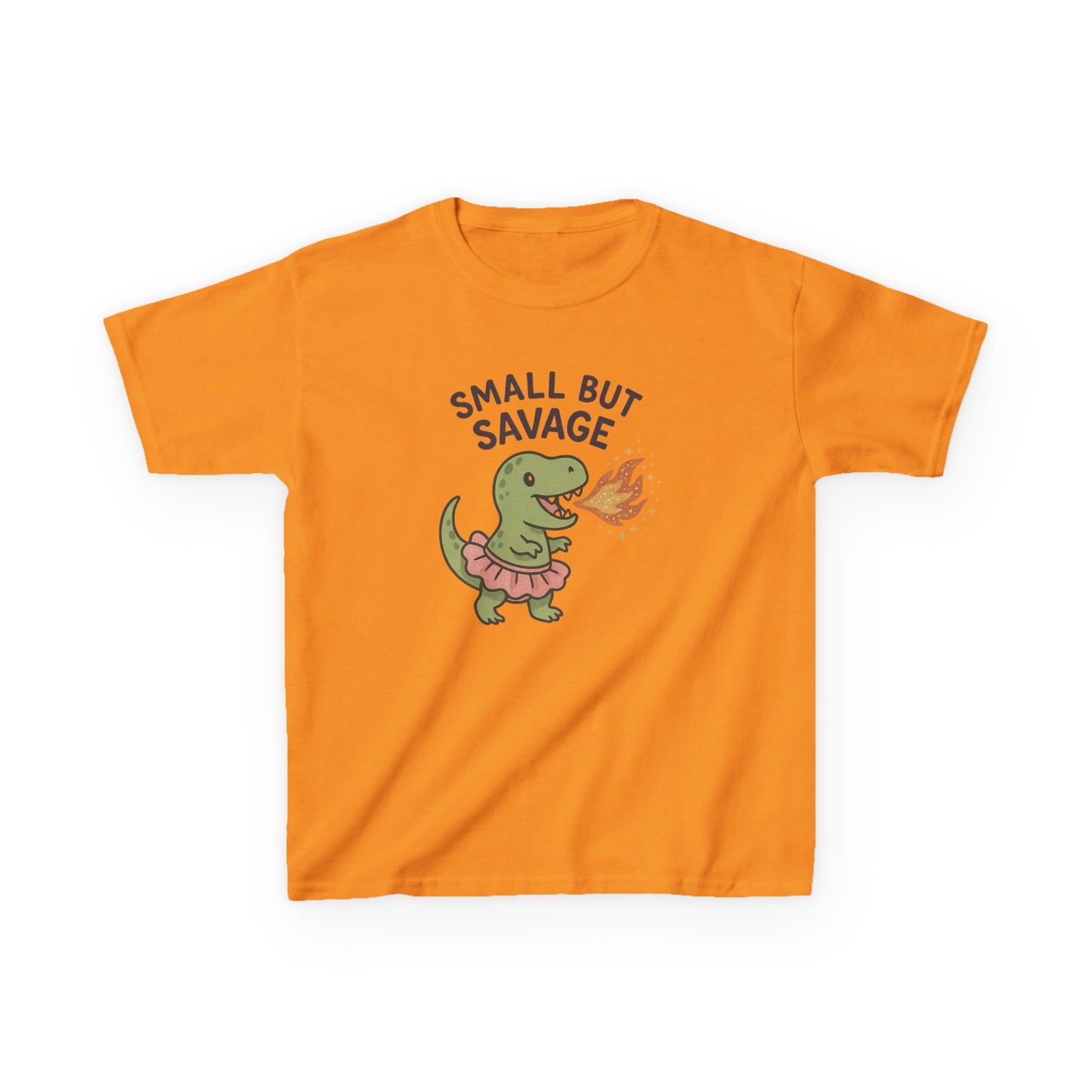 KIDS' "Small But Savage" Dinosaur Tee