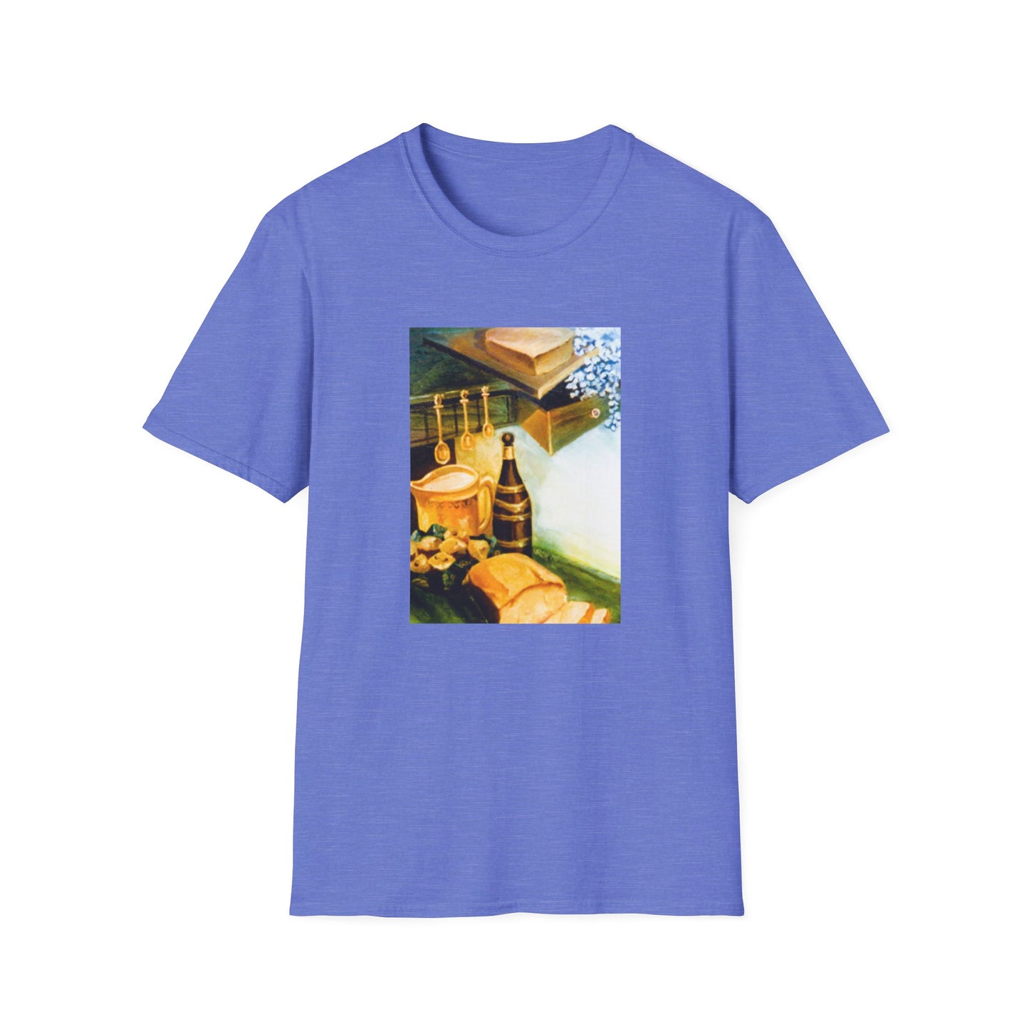 Authentic 1960s-Era Custom Artwork Tee- Shirt - "Baker's Folly"