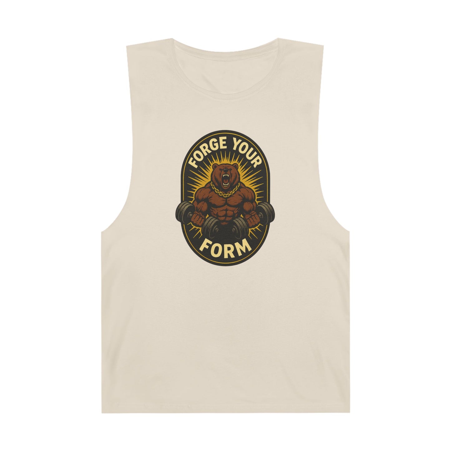 Grit Forge Athletics - "Forge Your Form" Weightlifting Tank Top