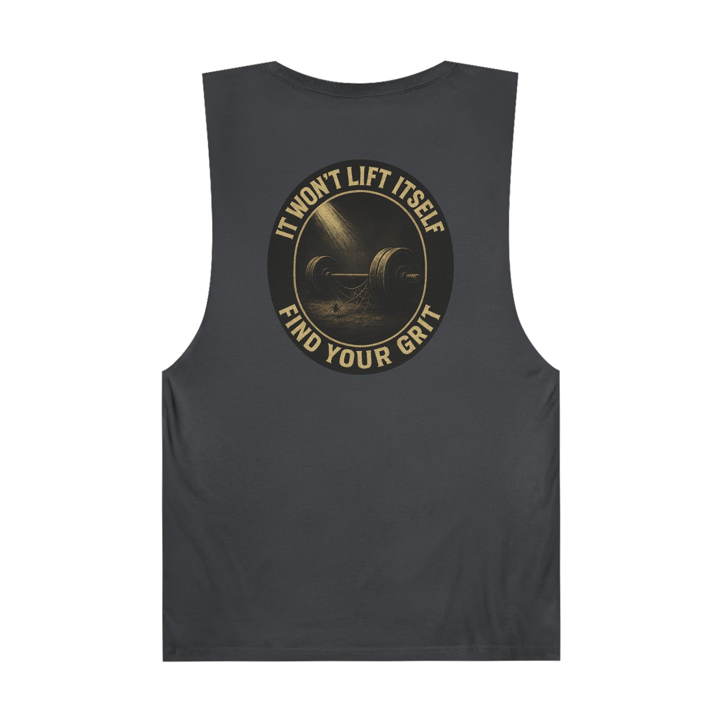 Grit Forge Athletics - "It Won't Lift Itself" Weightlifting Tank Top