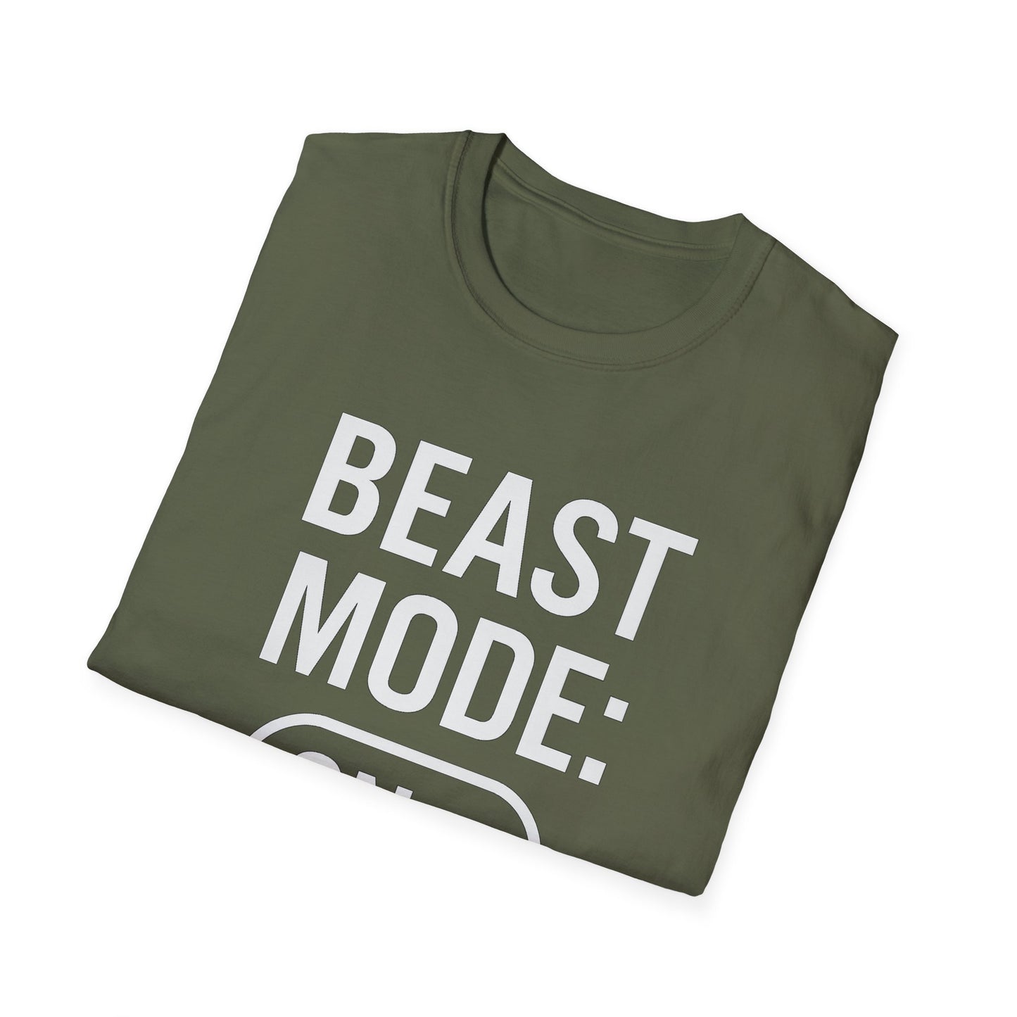 Grit Forge Athletics - Beast Mode Softstyle T-Shirt for Gym Lovers