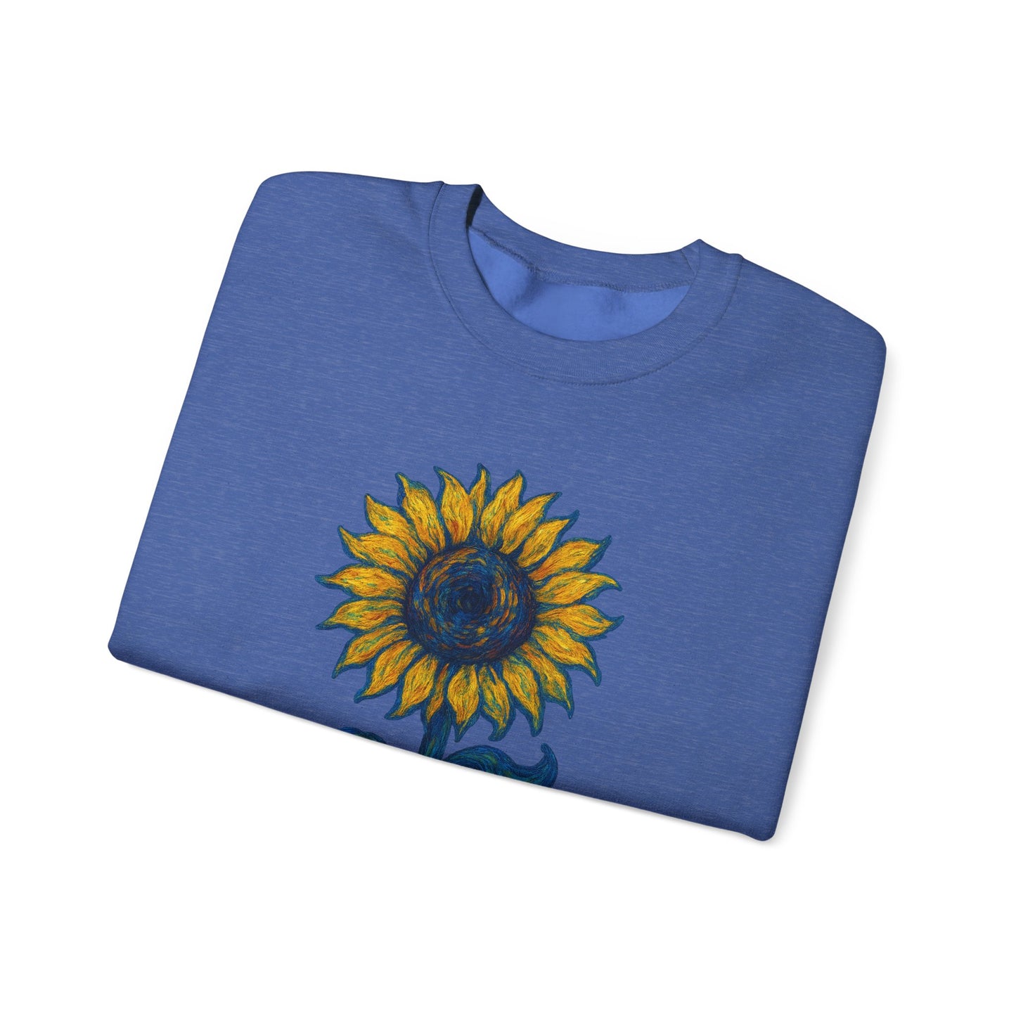 Sunflower Crewneck Cozy Sweatshirt for Her